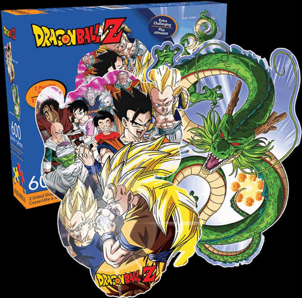 Ambalaj Puzzle Dragon Ball Z Fundal