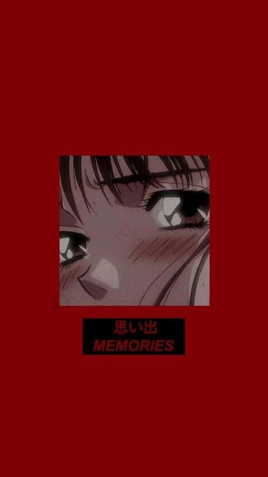 Amintiri Triste Anime Estetic Fundal