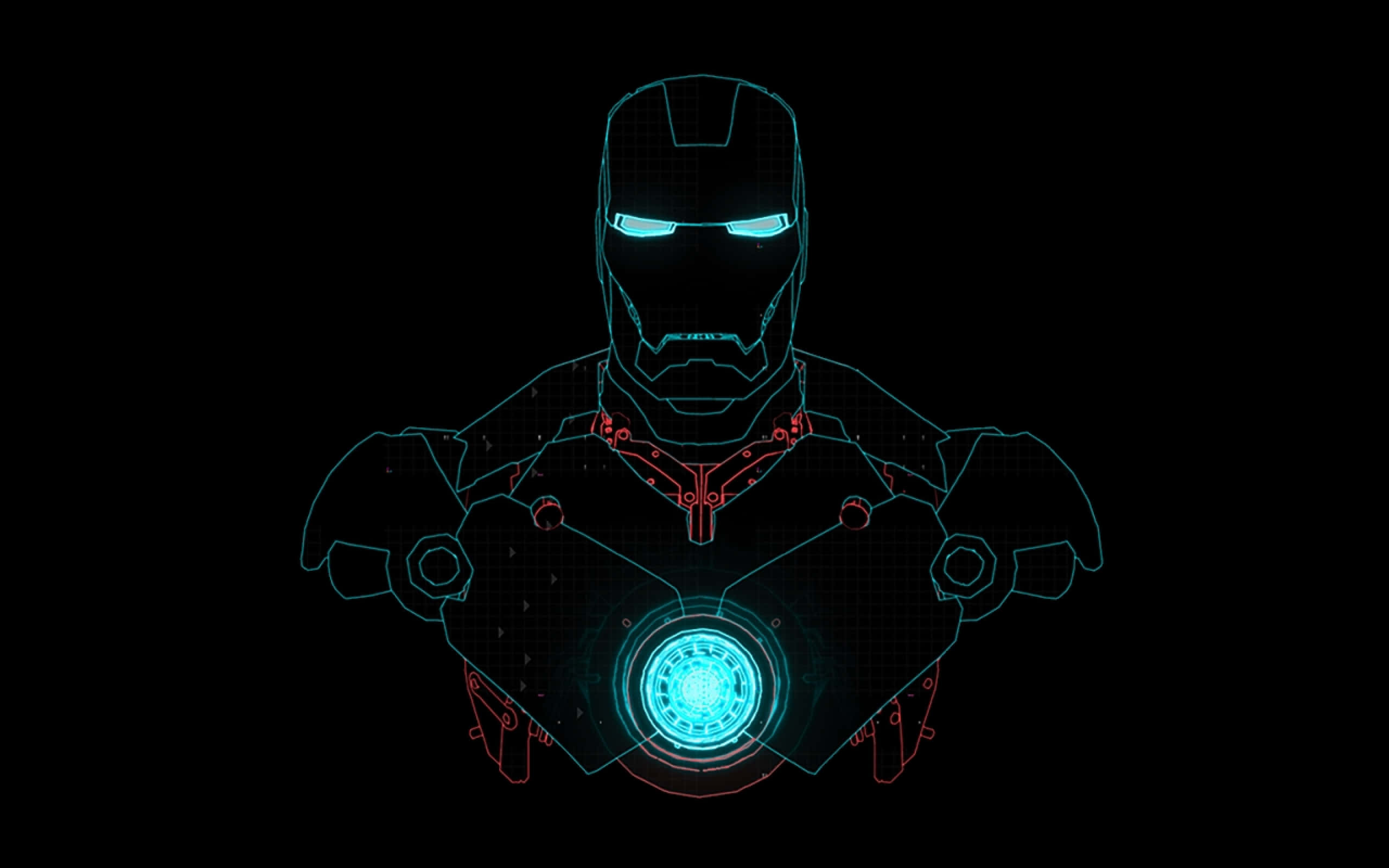 Amoled Iron Man 1920x1080 Fundal