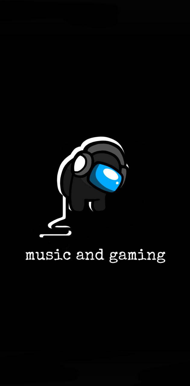 Among US Negru Muzică Și Gaming Fundal