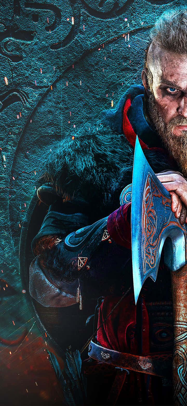Android Assassin's Creed Valhalla Fundal Față Stângă Fundal