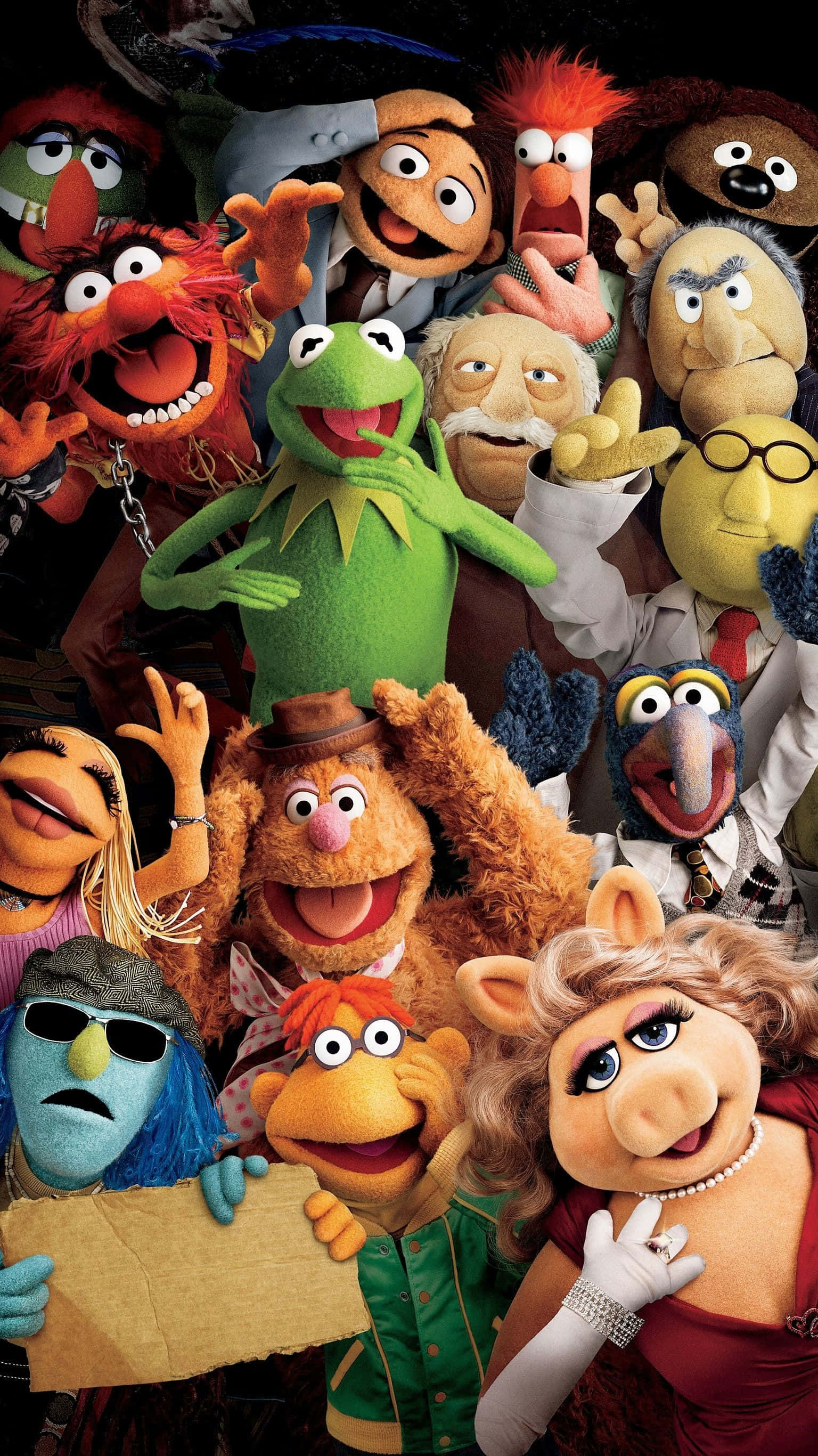 Animal Muppet în Acțiune Fundal