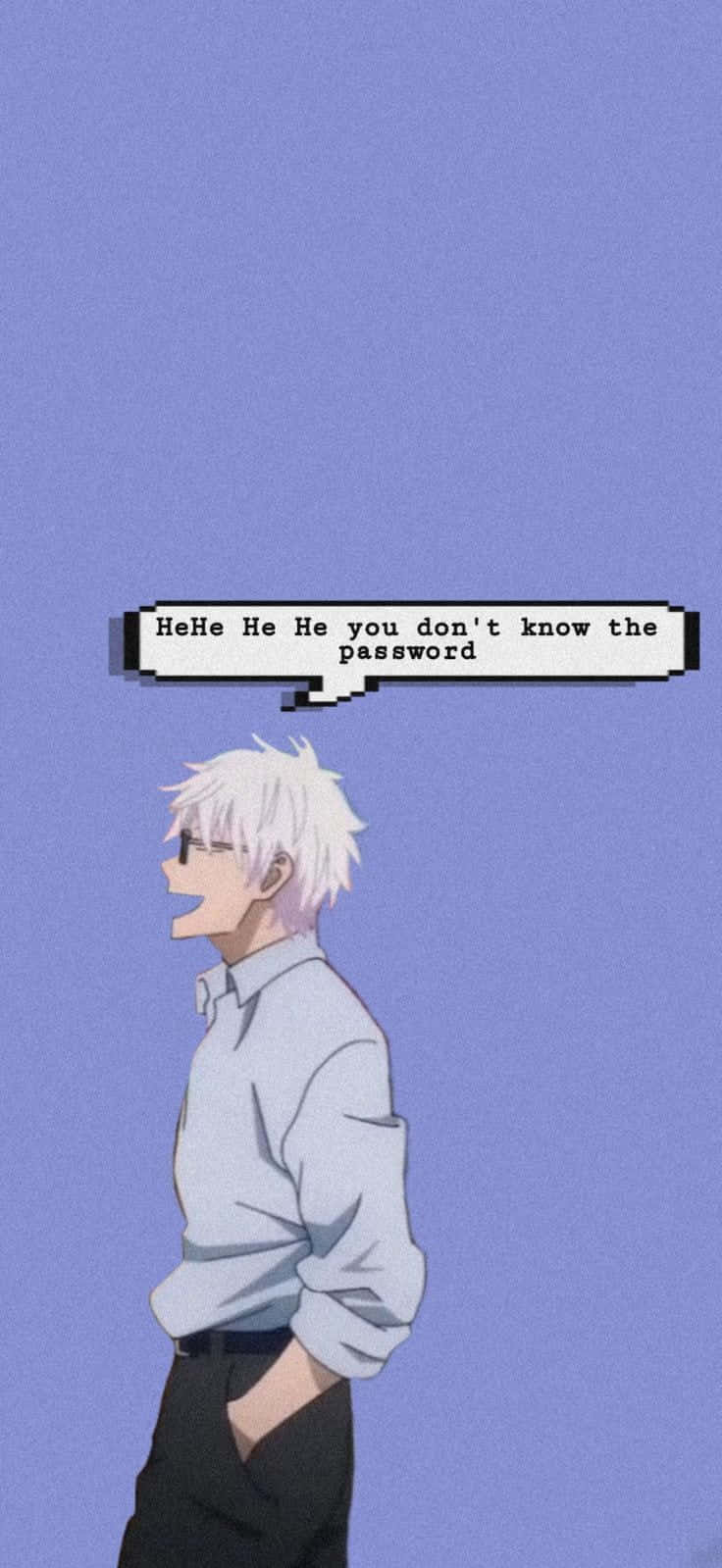 Anime Boy Pixelat Amusing Lock Screen Fundal