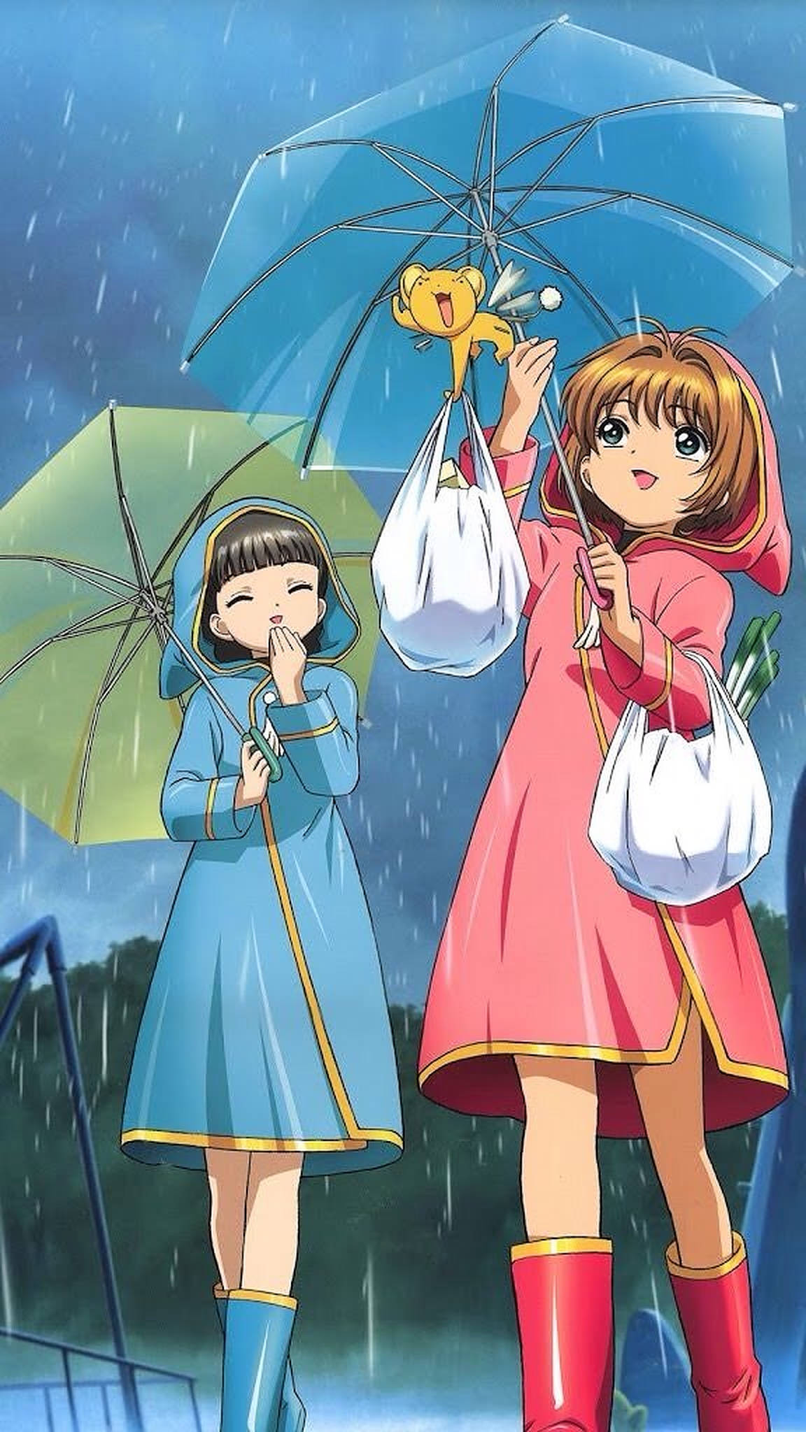 Anime Copii Cardcaptor Sakura Fundal