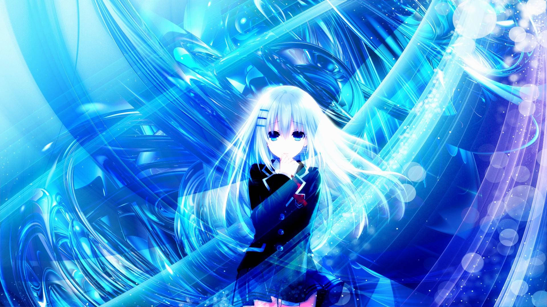 Anime Date A Live Origami Blândă Fundal