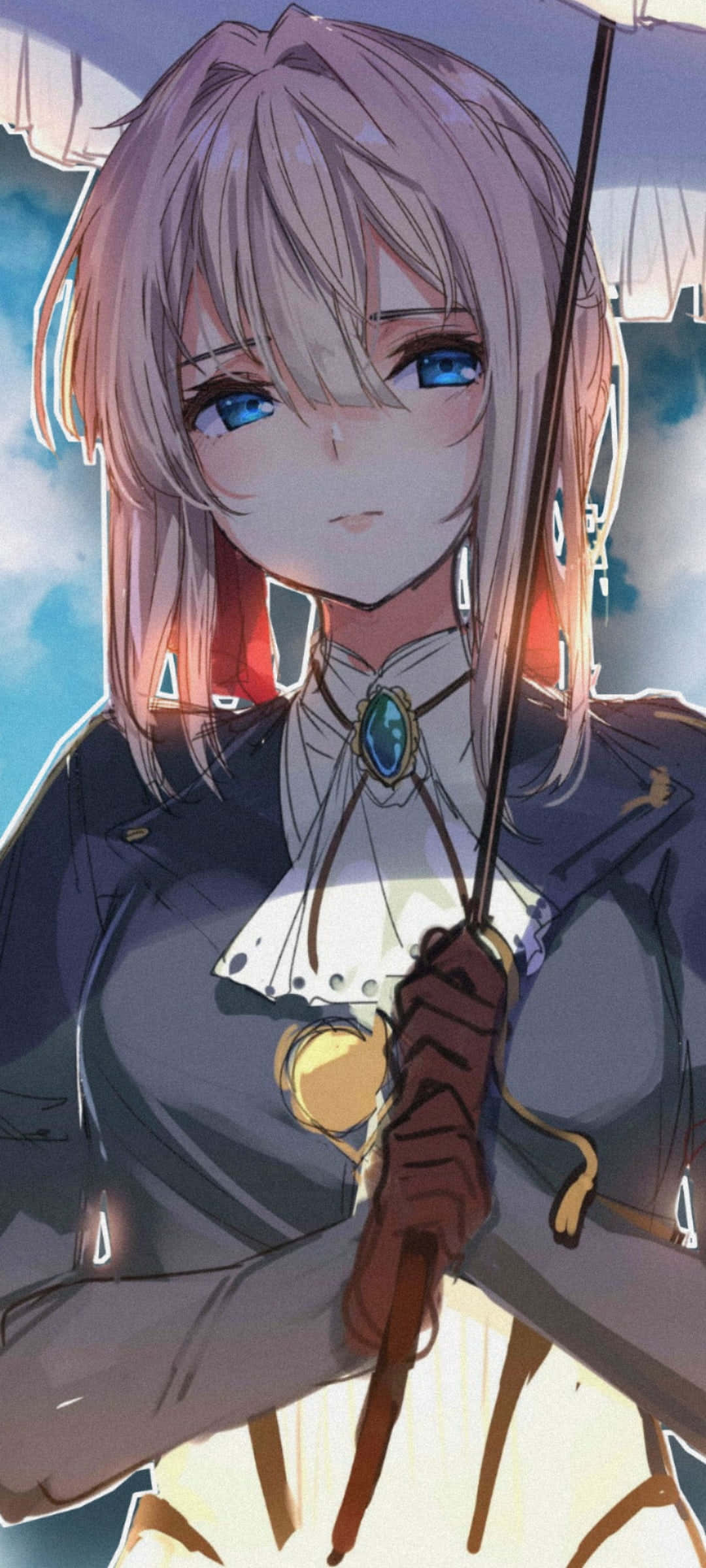 Estetică Anime Drăguță Violet Evergarden Fundal