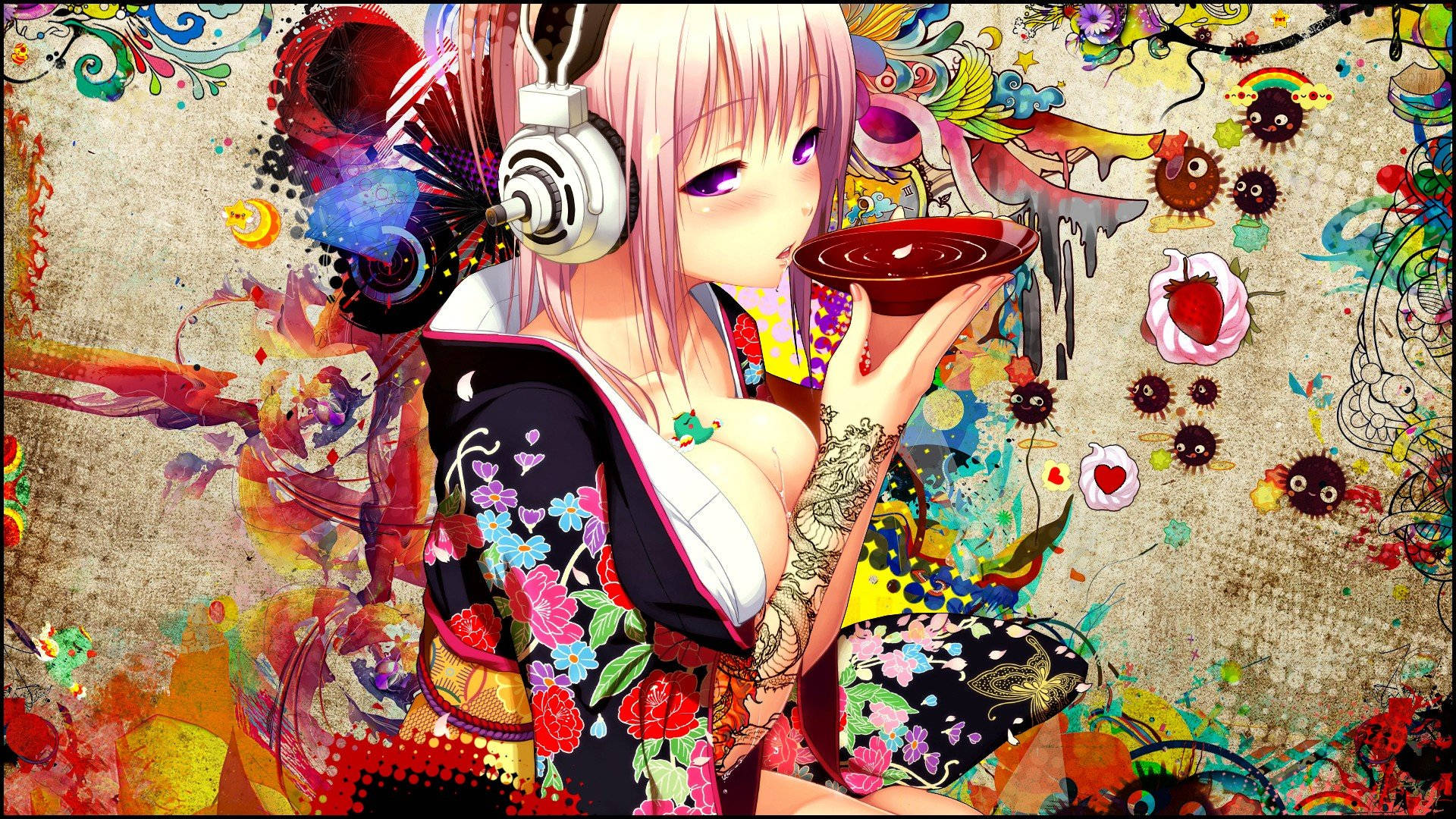 Anime Fete Sake Fundal