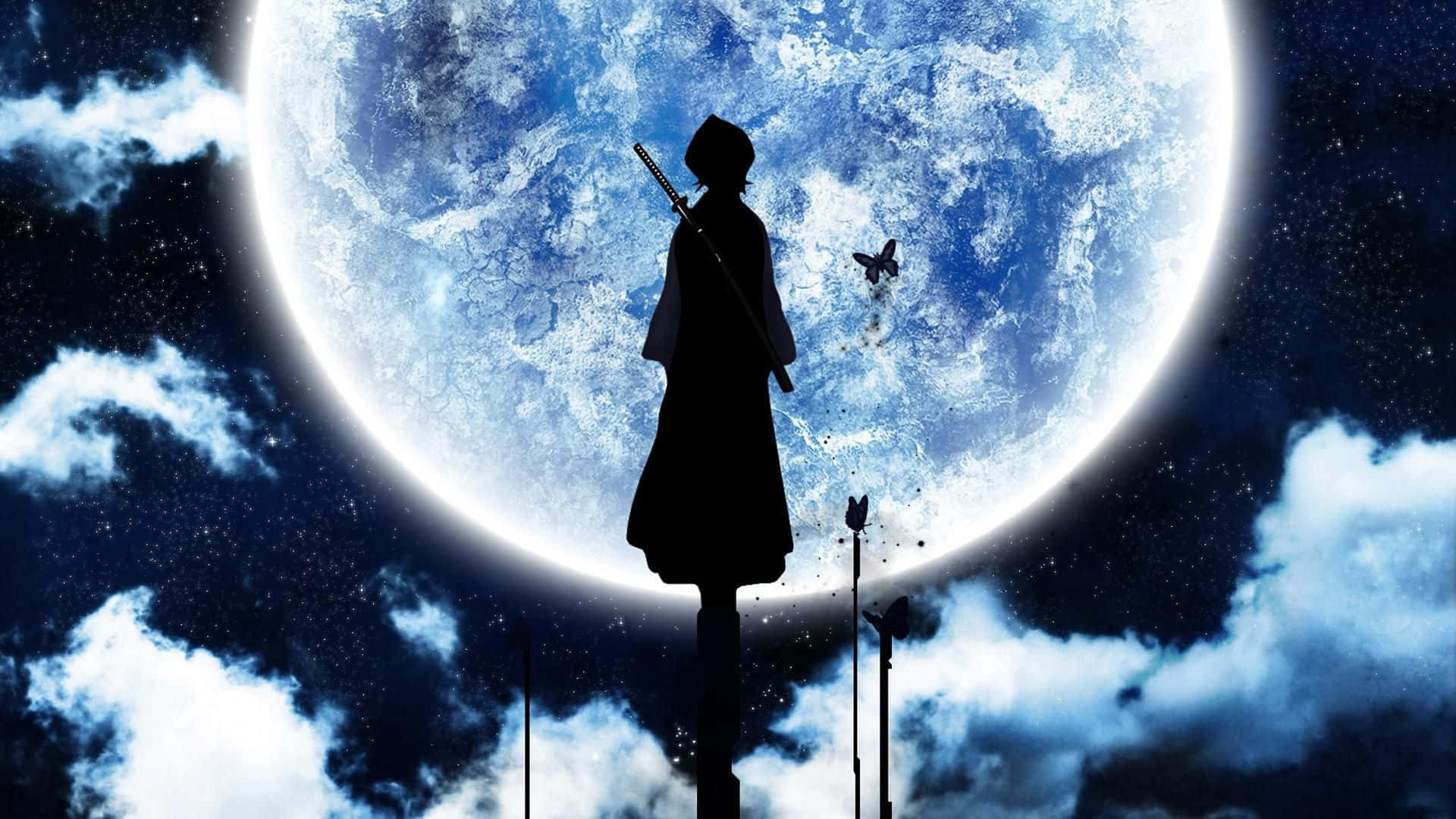 Anime Ichigo Kurosaki 1080p Fundal