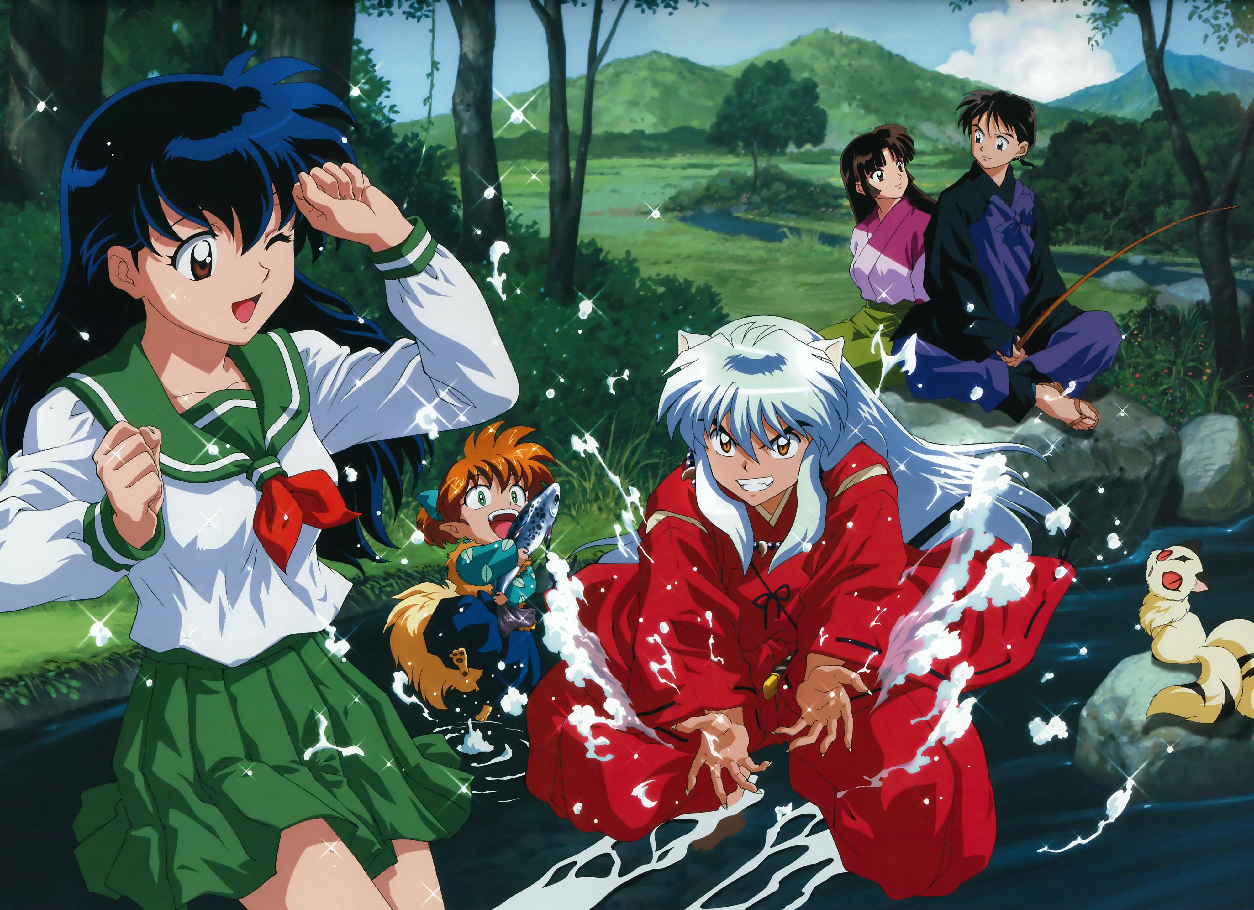 Anime Inuyasha 4K Fundal