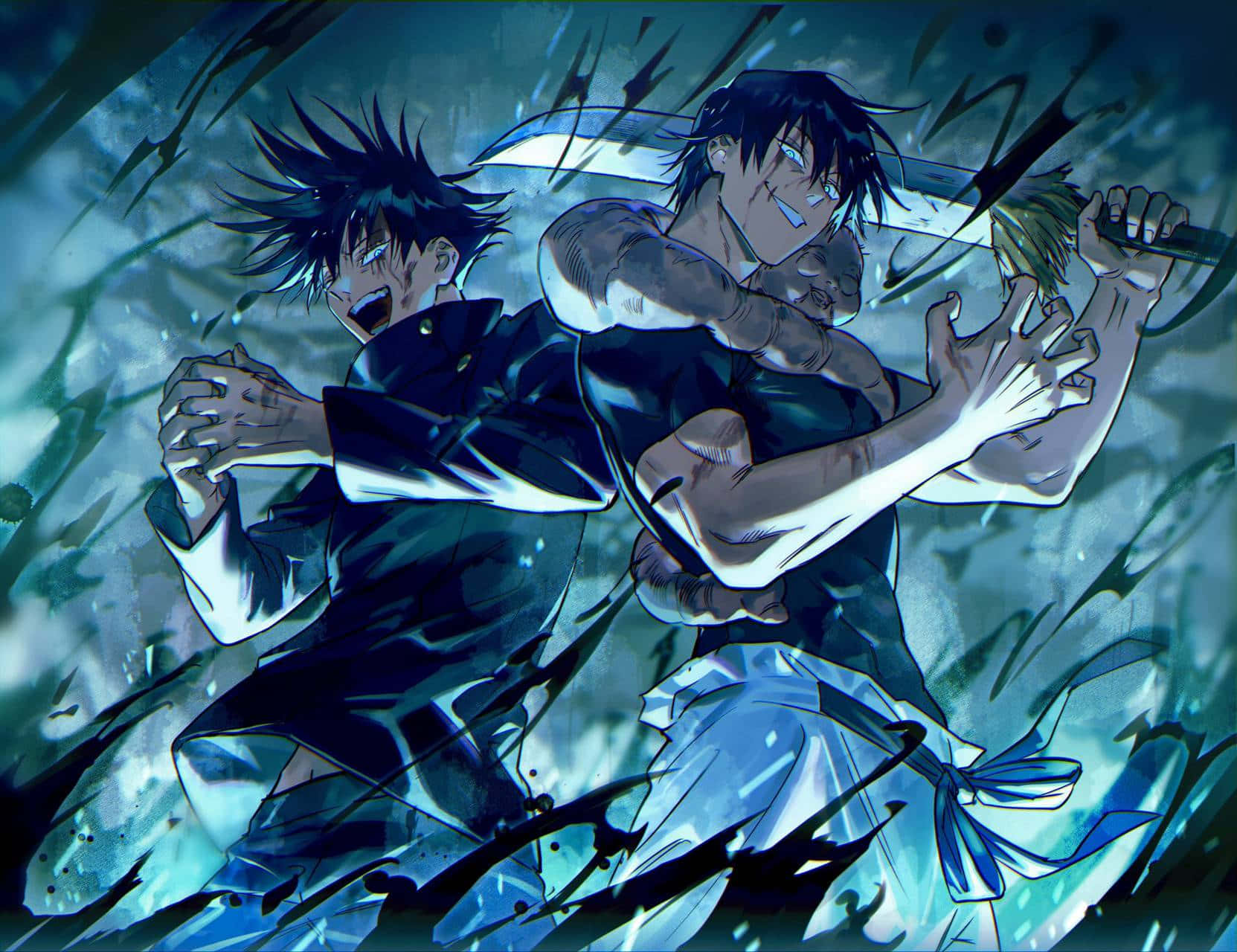 Anime Jujutsu Kaisen PS4 Fundal