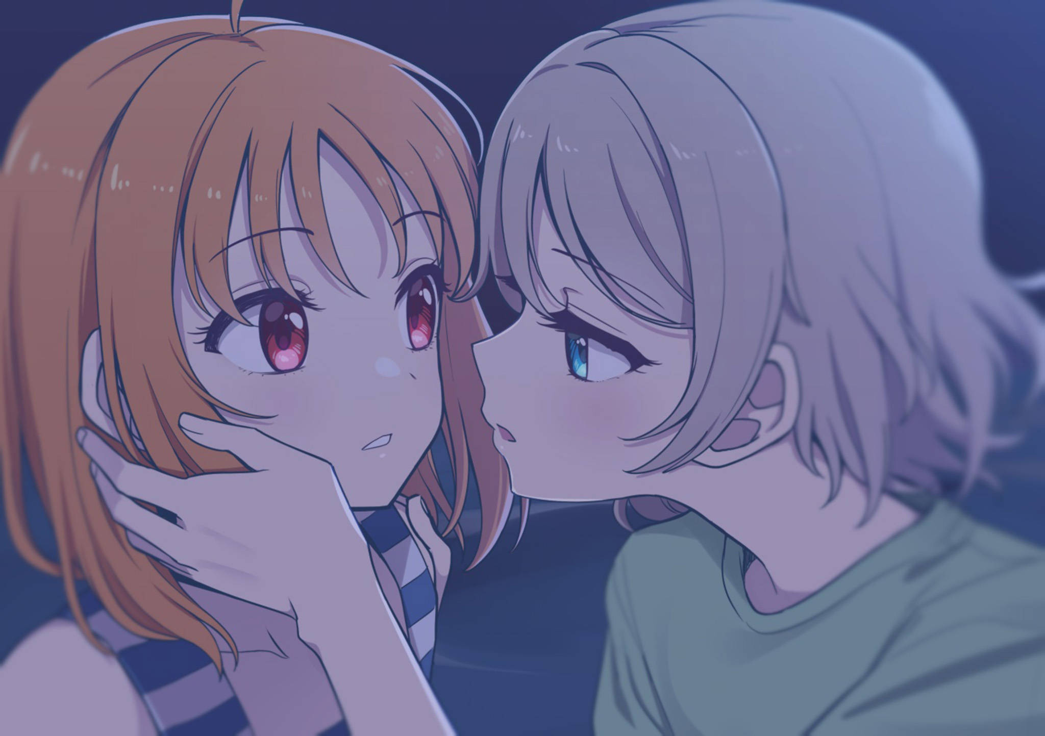 Anime Lesbian You și Chika Fundal