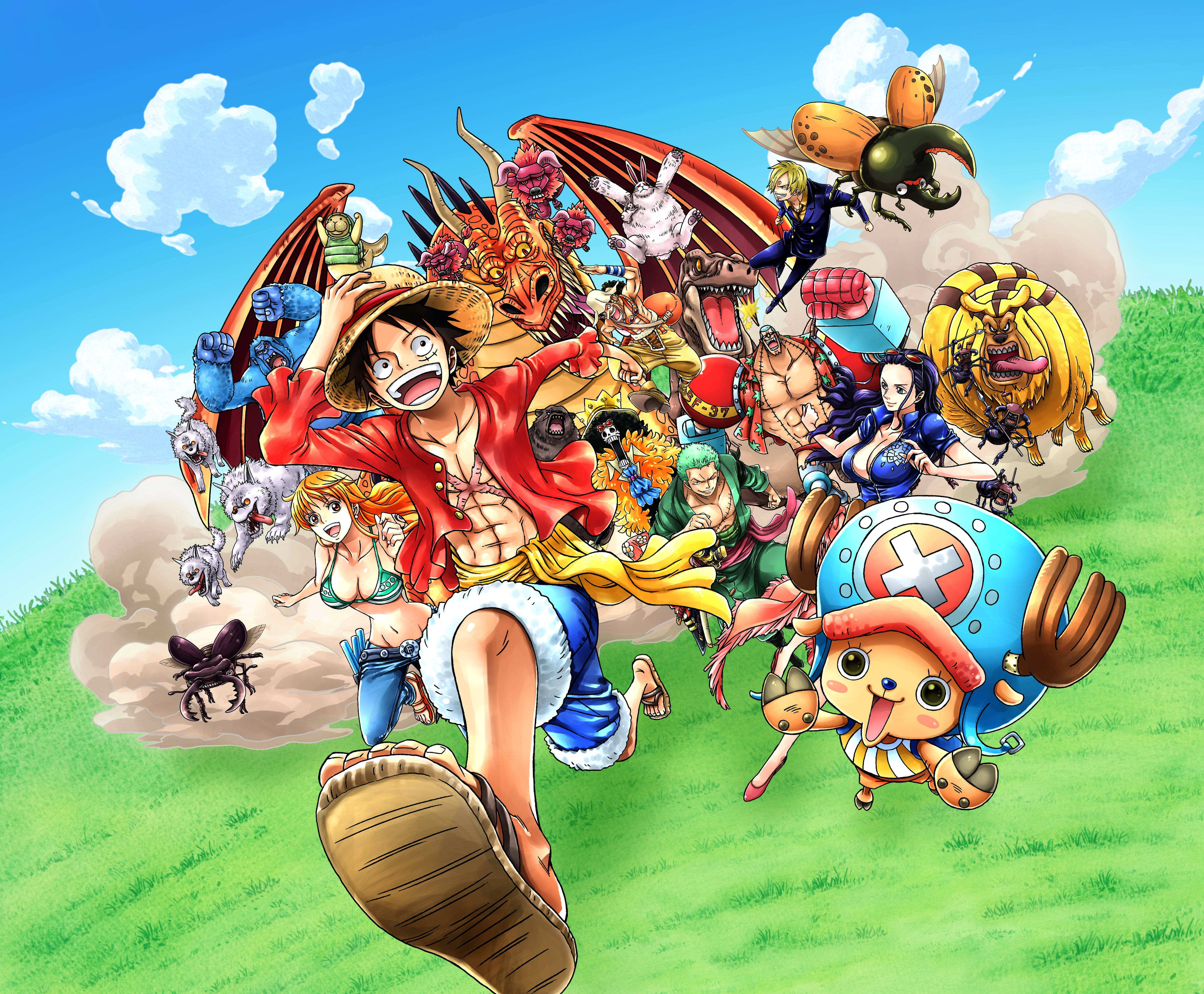 Anime One Piece 4K Fundal