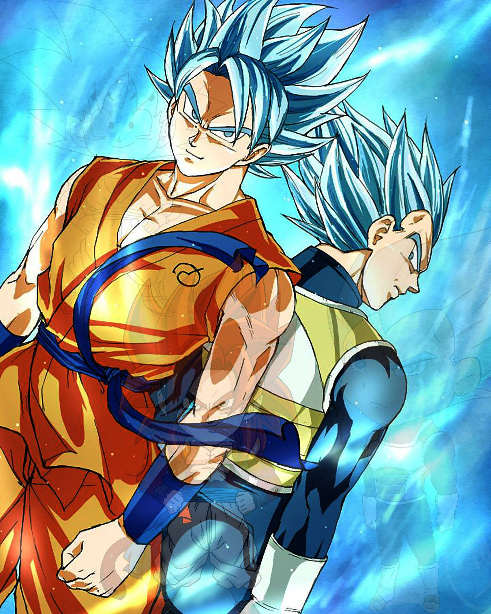 "Antrenează-te mai mult și aspiră la culmi mai înalte cu Goku în Dragon Ball Super!" Fundal