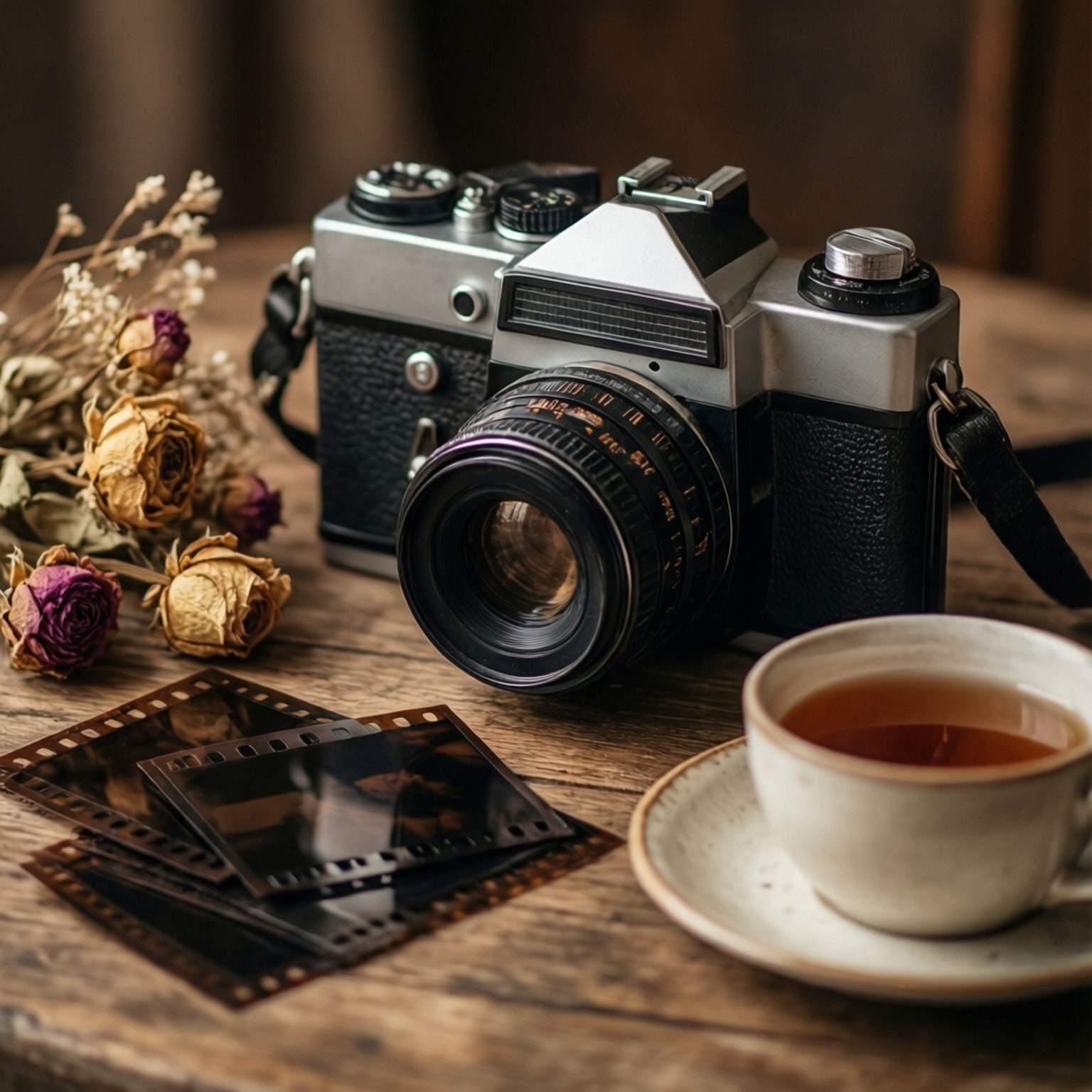 Aparat foto vintage Fundal