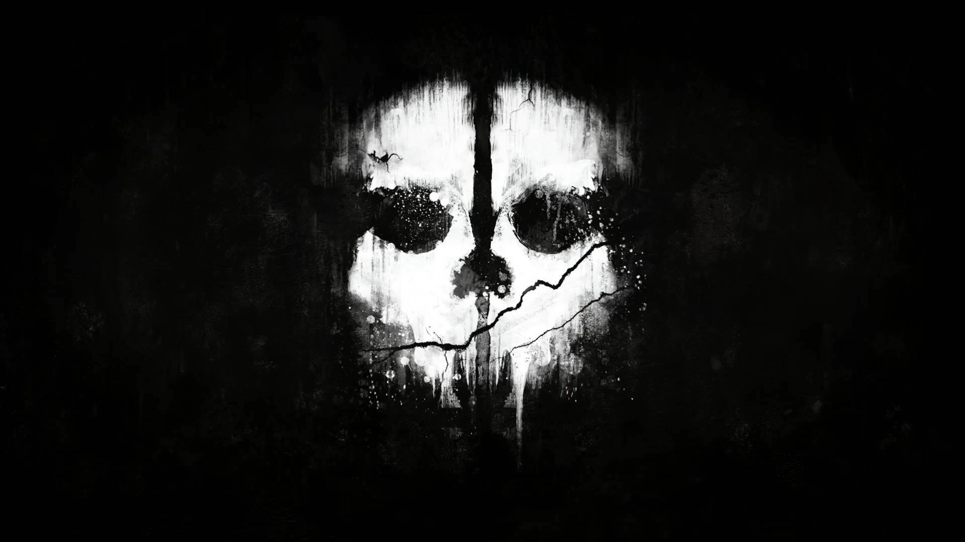 Apariție Fantomatică: Call of Duty Black Horror Fundal