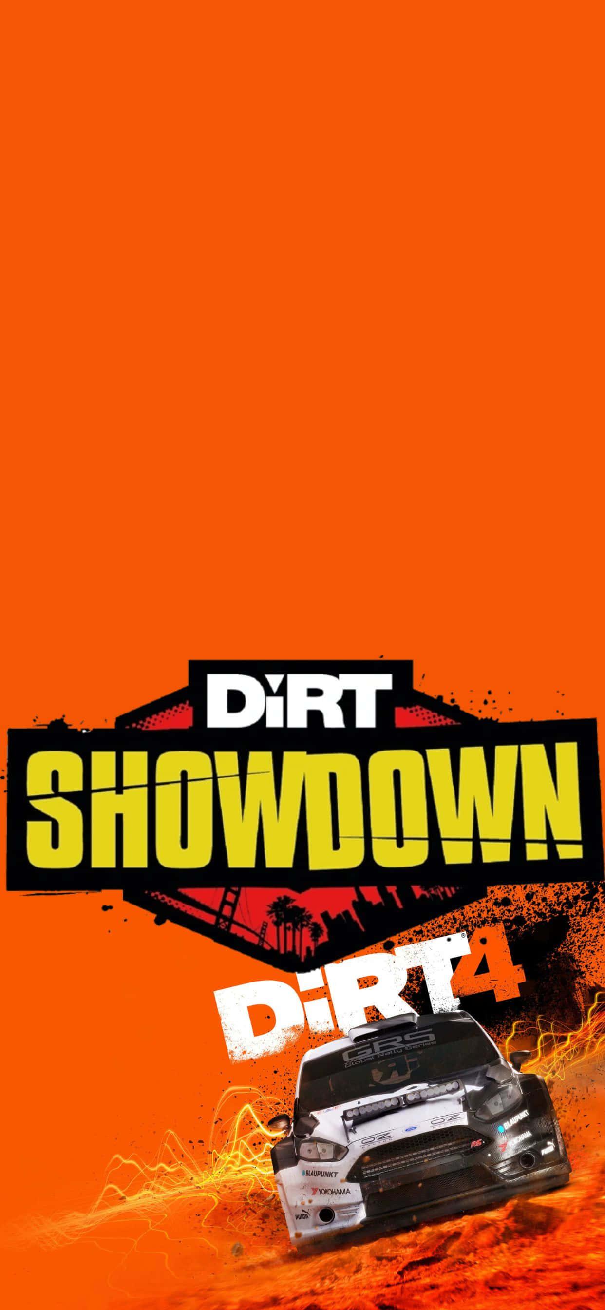 Apucați volanul și conduceți-vă spre victorie în Dirt Showdown Fundal