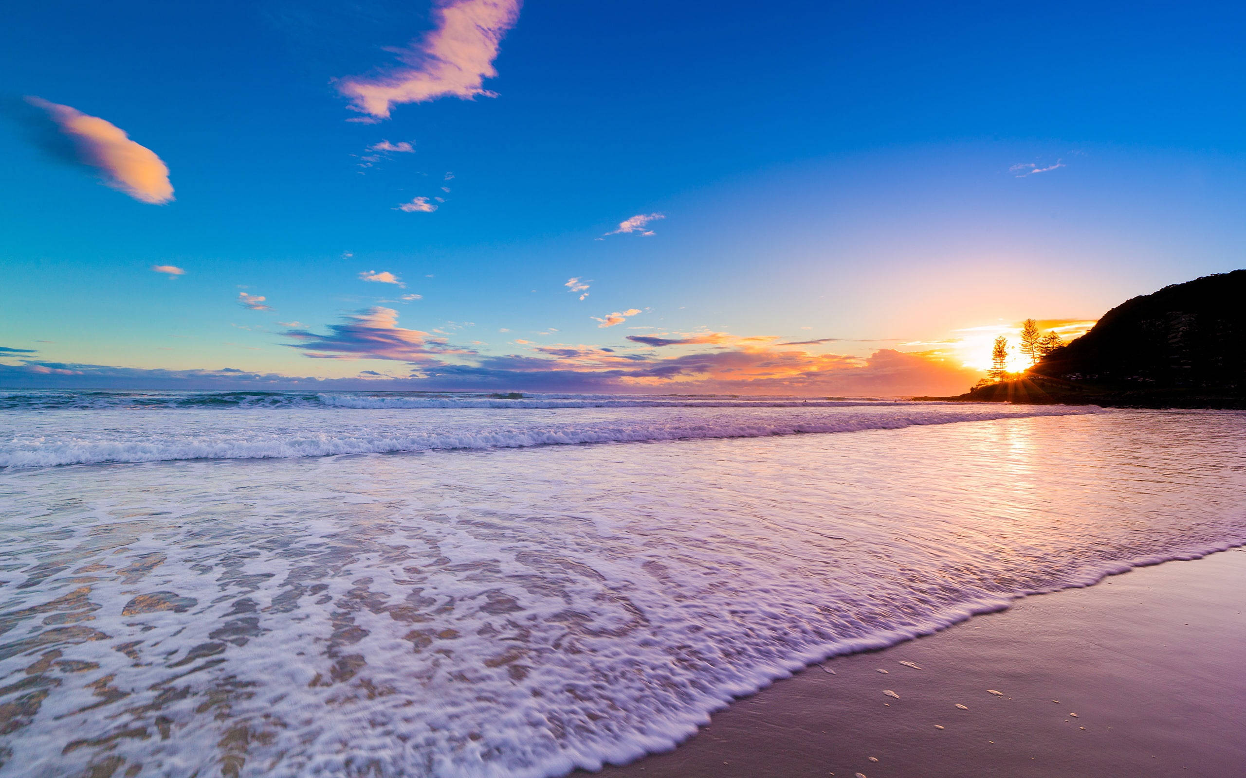 Apus de soare frumos în Queensland Fundal