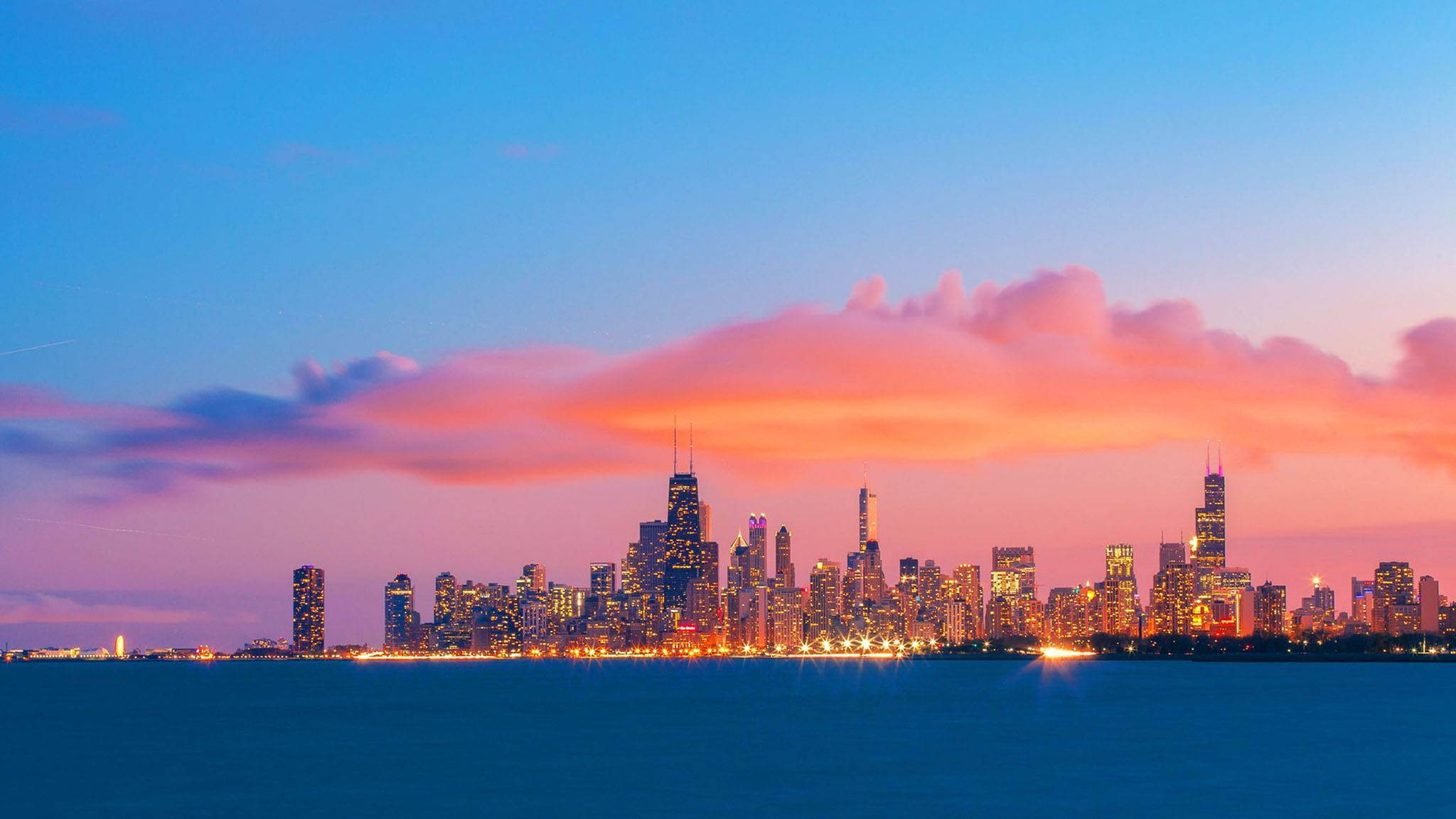 Apus spectaculos în Los Angeles Fundal