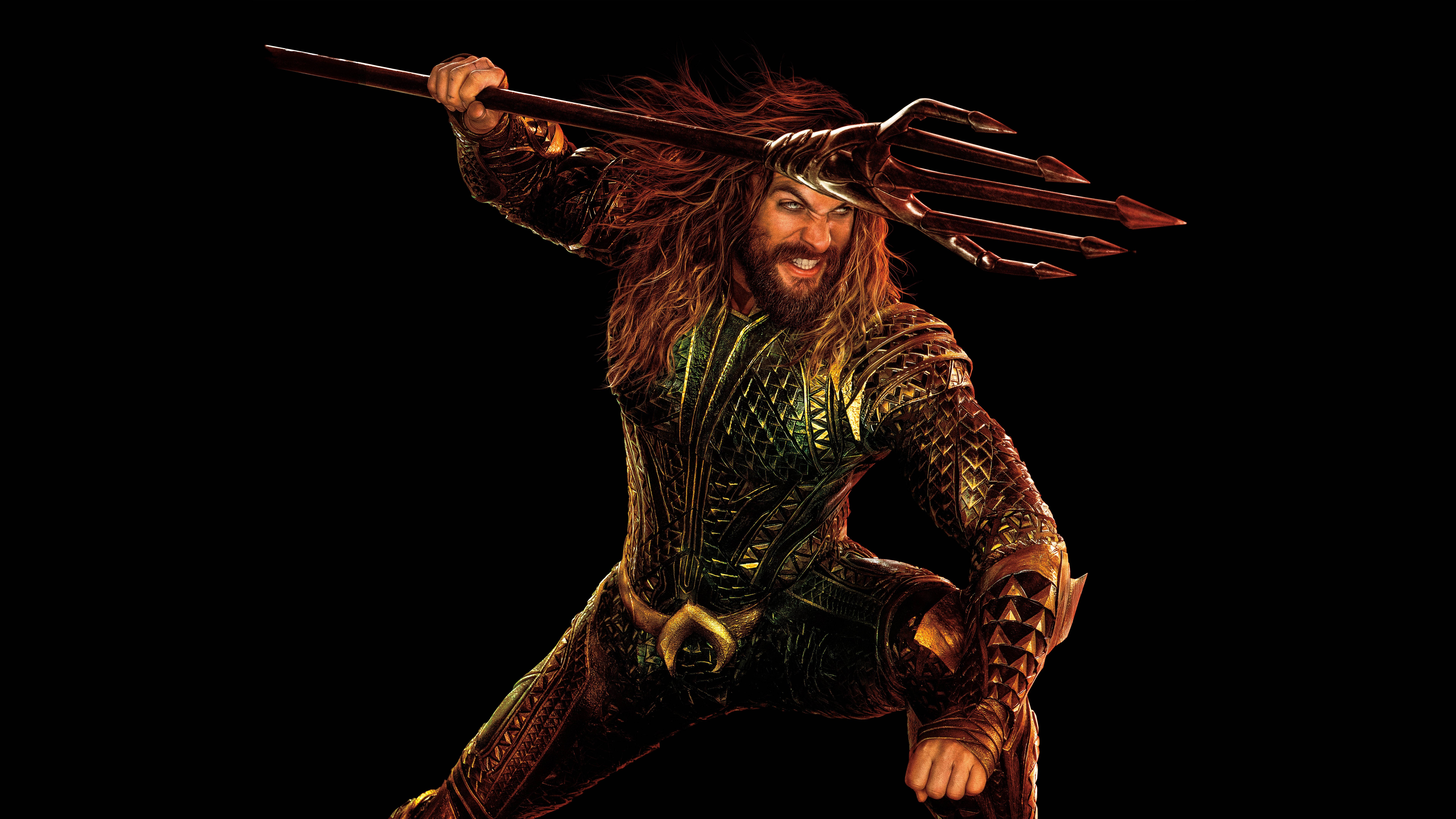 Aquaman se pregătește de luptă Fundal