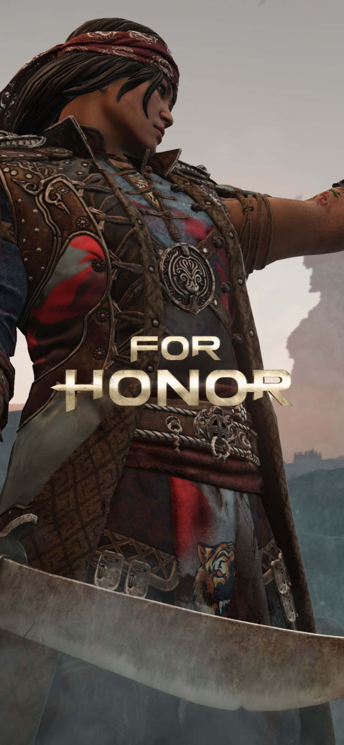 Arată-ți curajul și loialitatea cu un iPhone Xs — For Honor. Fundal