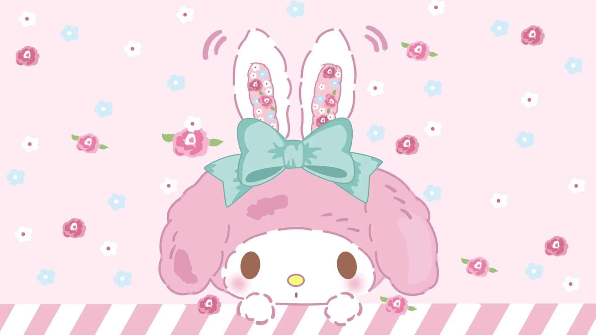 Arată-ți dragostea pentru Sanrio cu acest fundal haios! Fundal