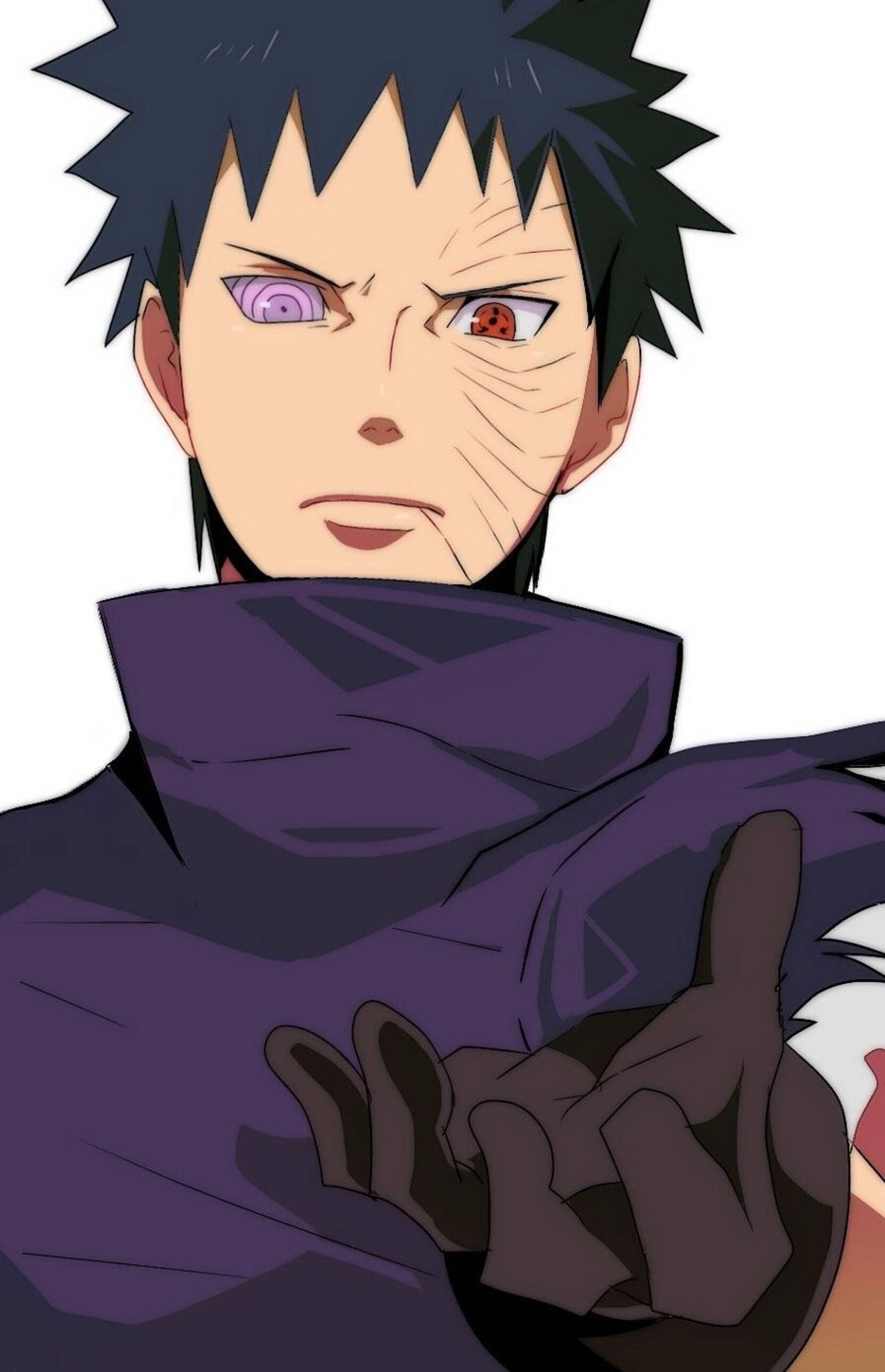 Arată-ți dragostea pentru anime cu Obito Uchiha! Fundal