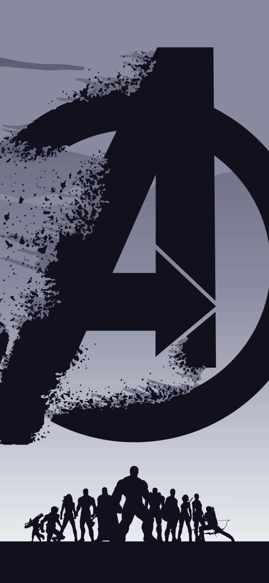Arată-ți latura minunată cu iPhone Xs Marvel's Avengers Fundal
