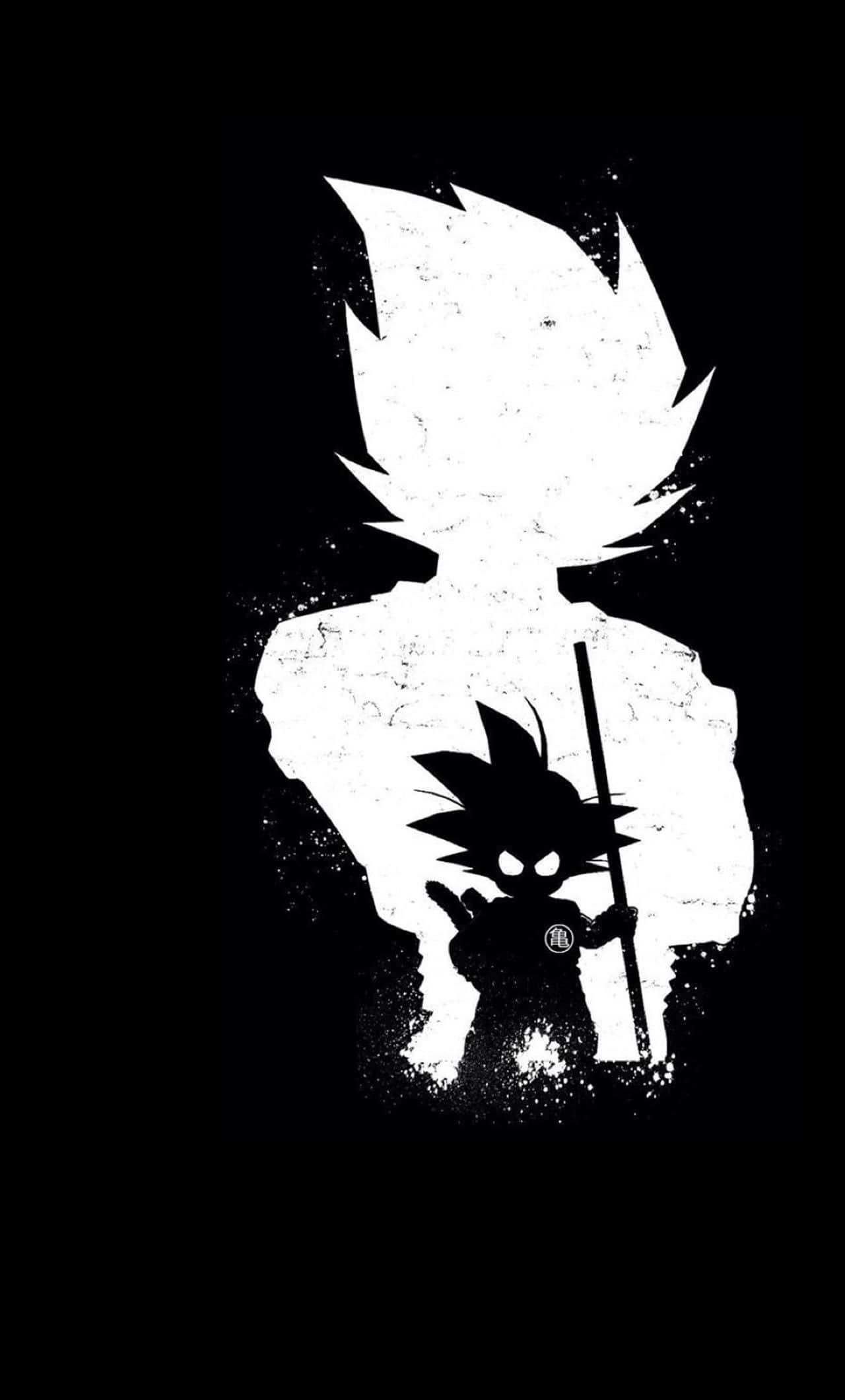 Arată-ți stilul anime cool cu acest iPhone Fundal