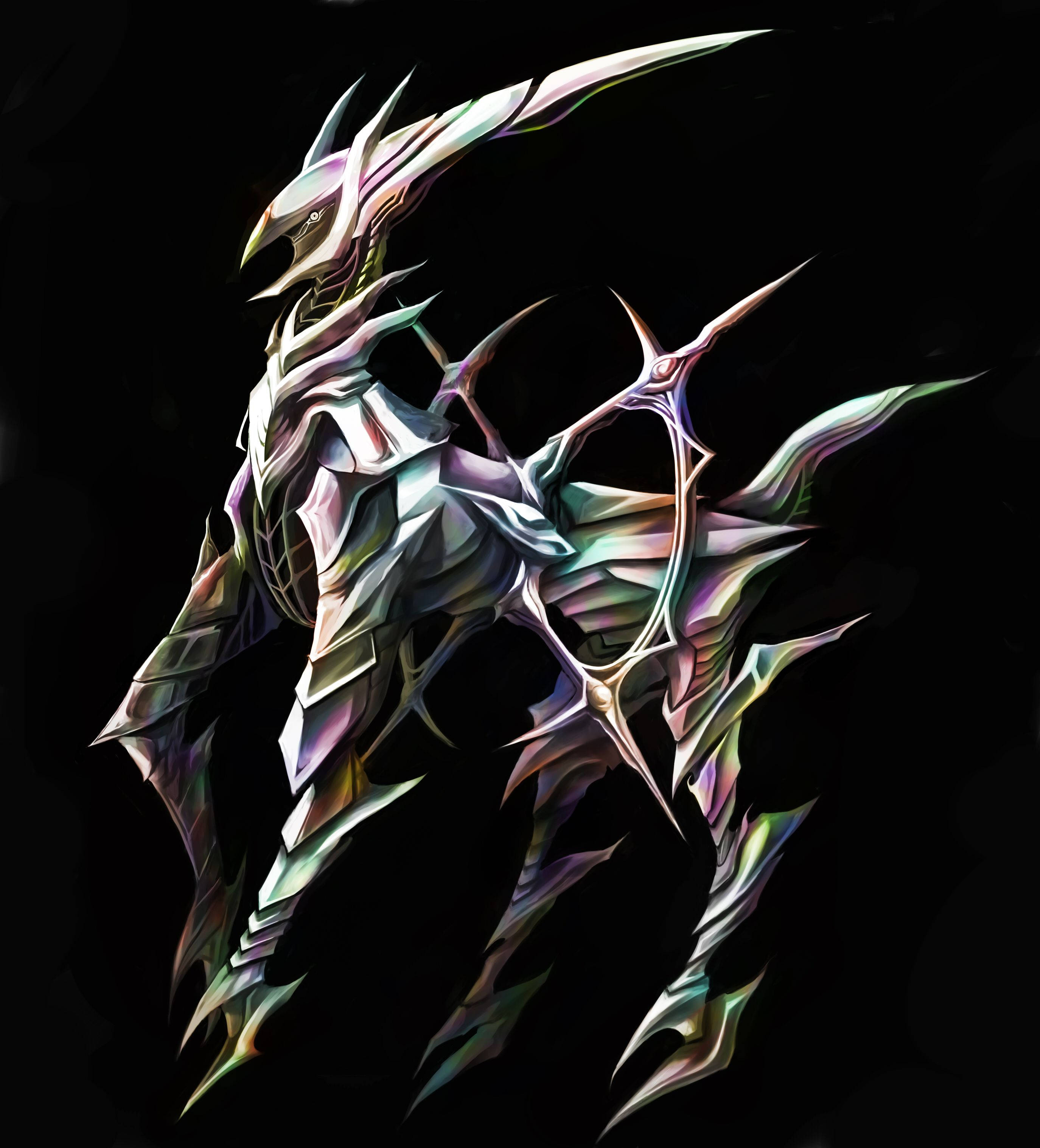 Arceus arc-en-ciel din oțel Fundal