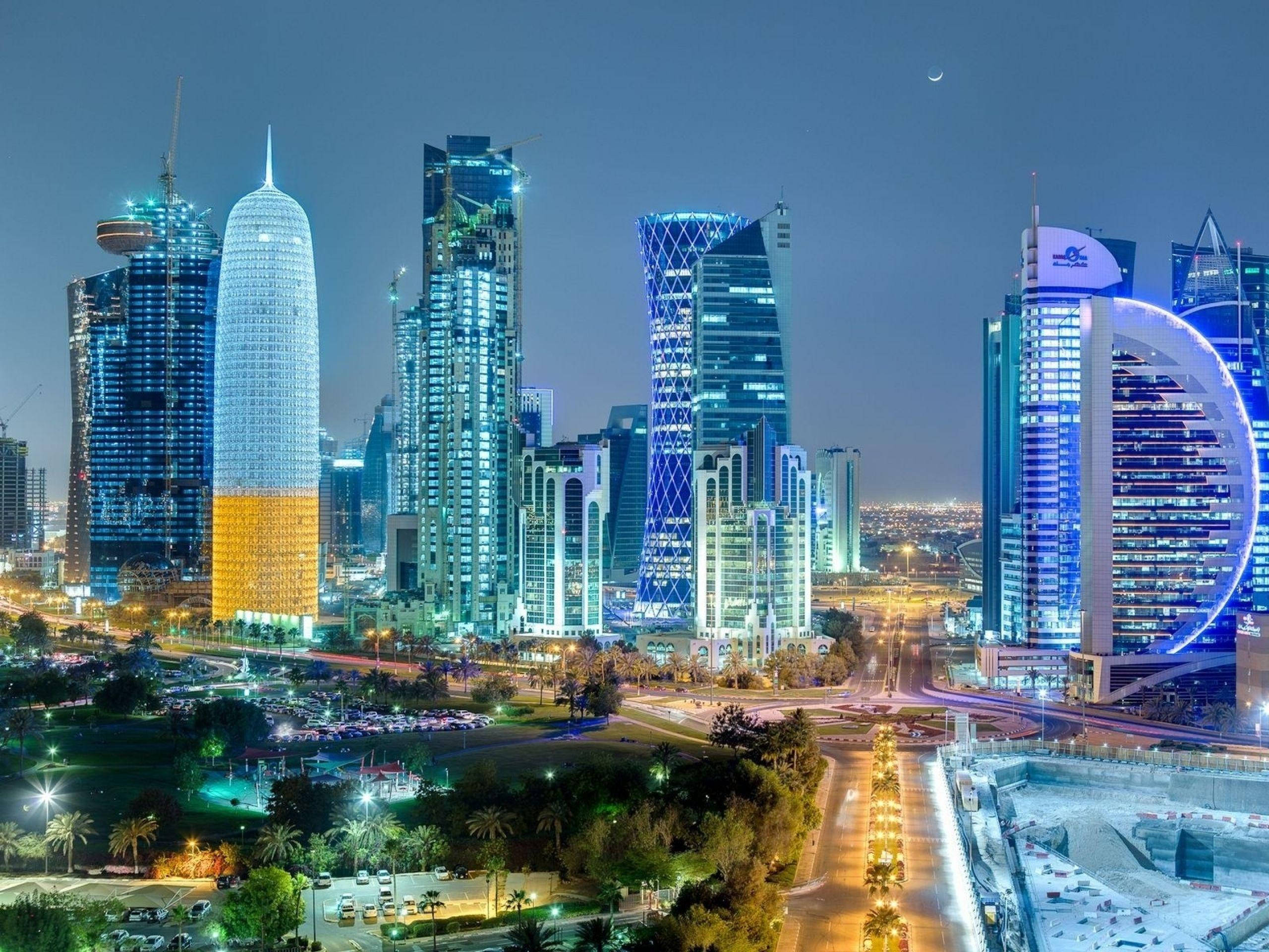 Arhitectura Ultramodernă în Qatar Fundal