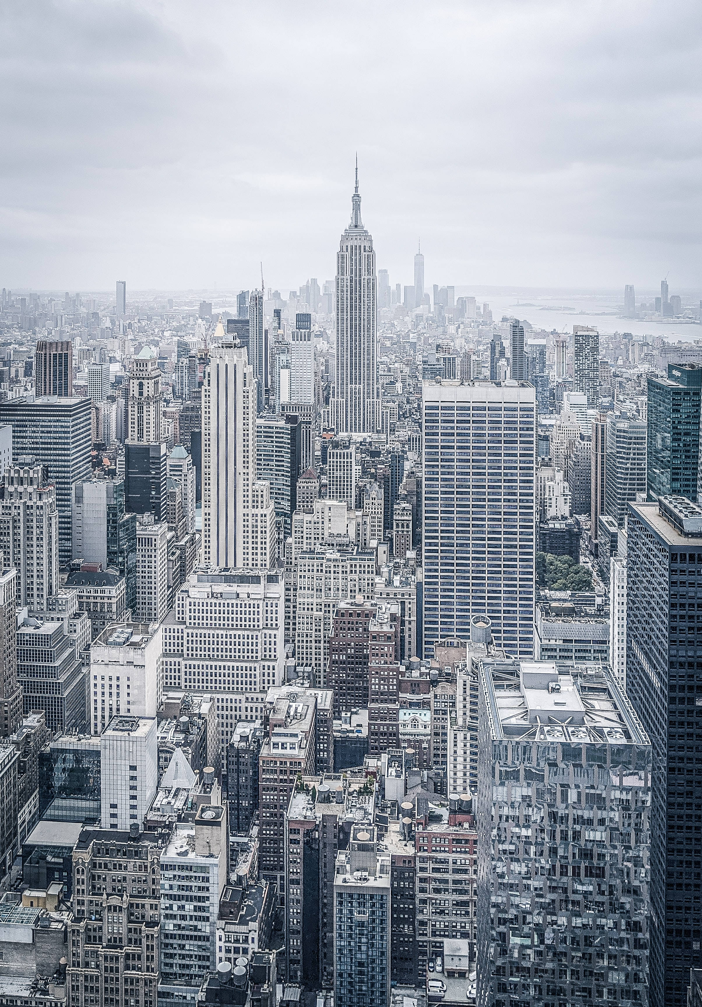 Arhitectura zgârie-norilor din New York City Fundal