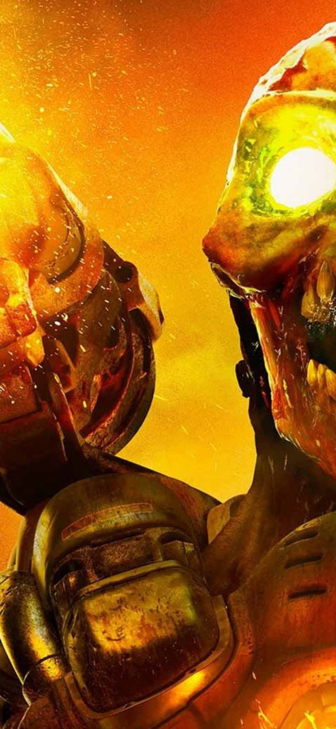 Armă Rachetă Fundal iPhone Xs Doom Fundal