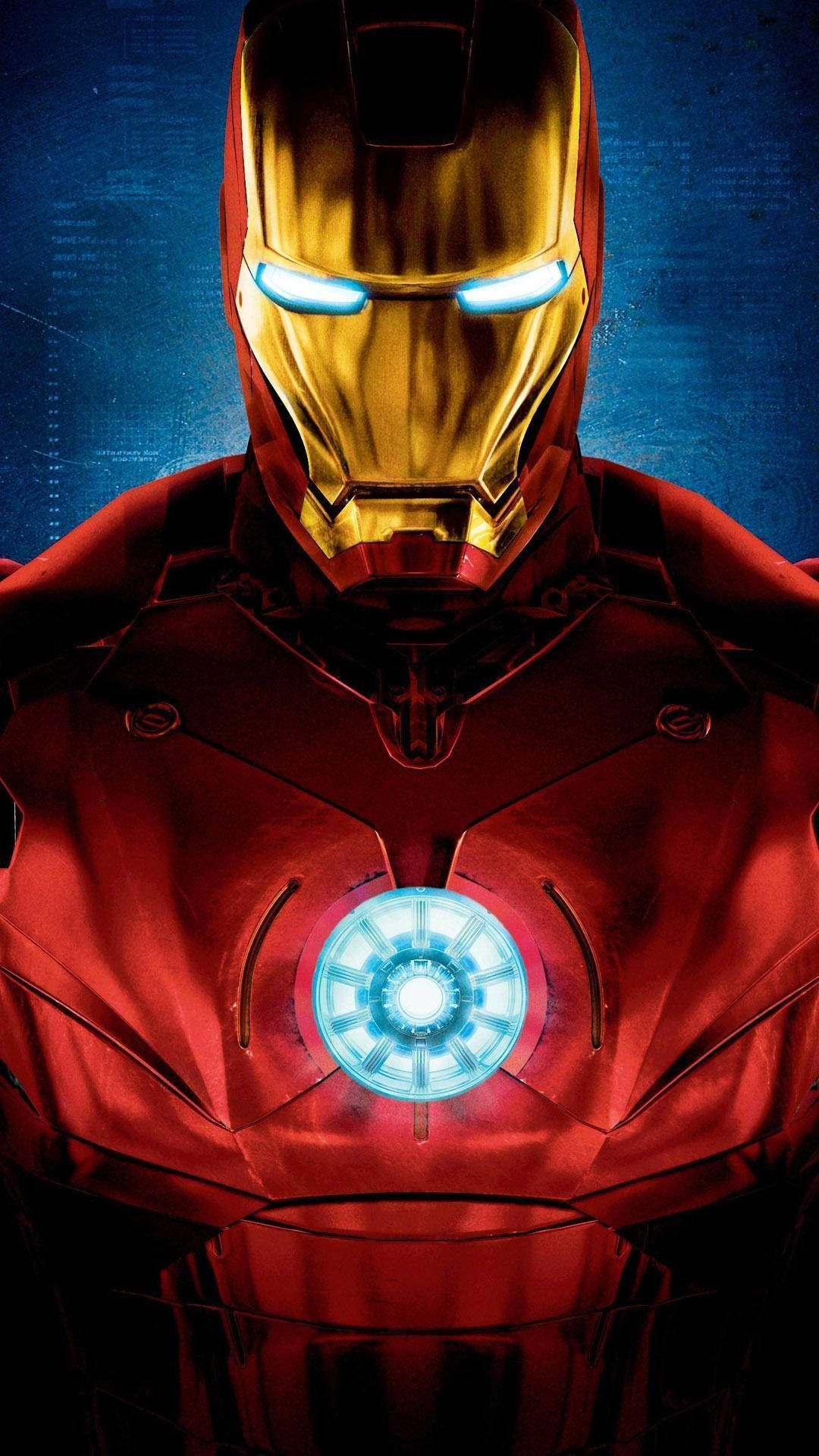 Armura roșie a lui Iron Man Fundal