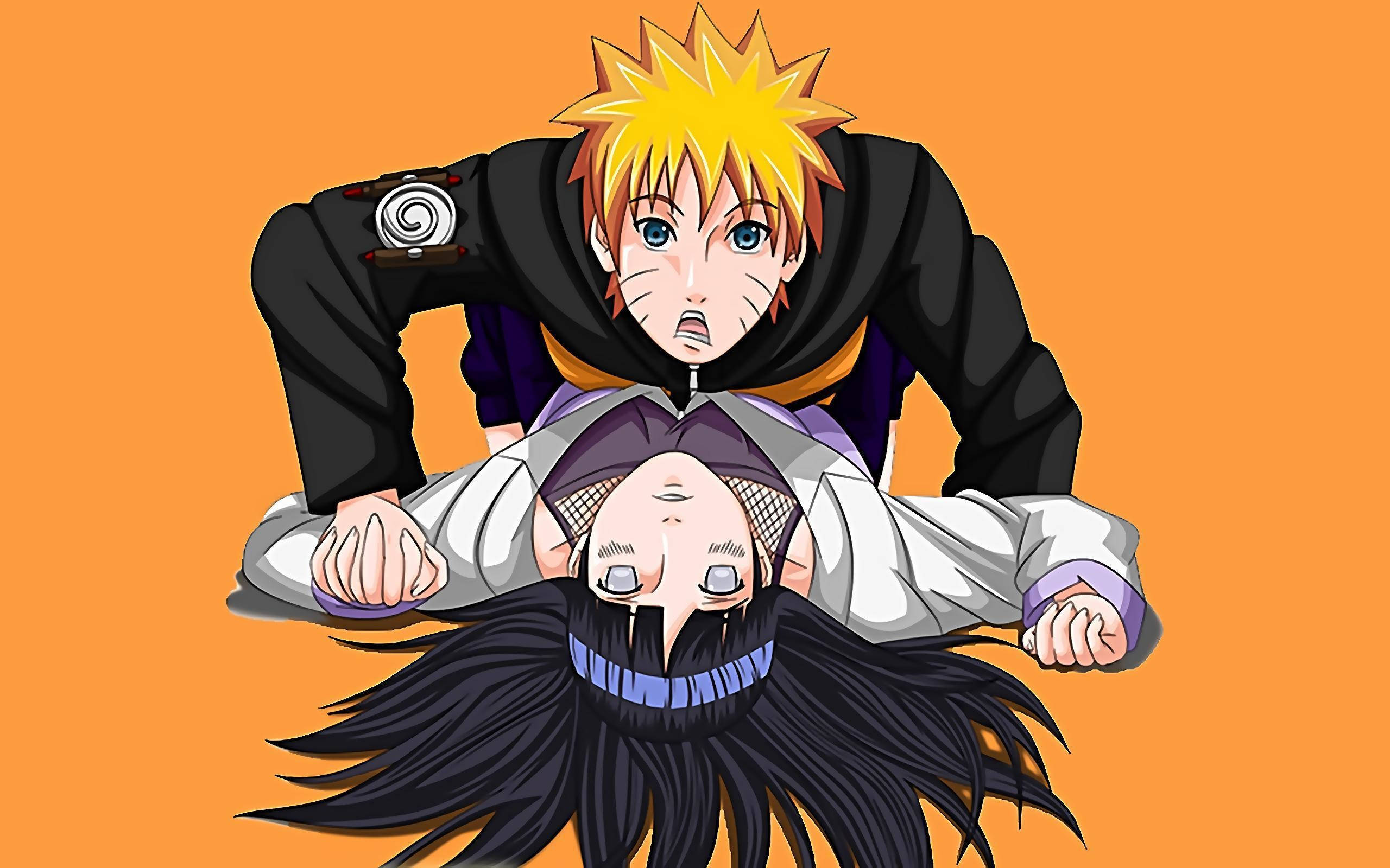Artă anime Naruto și Hinata Fundal