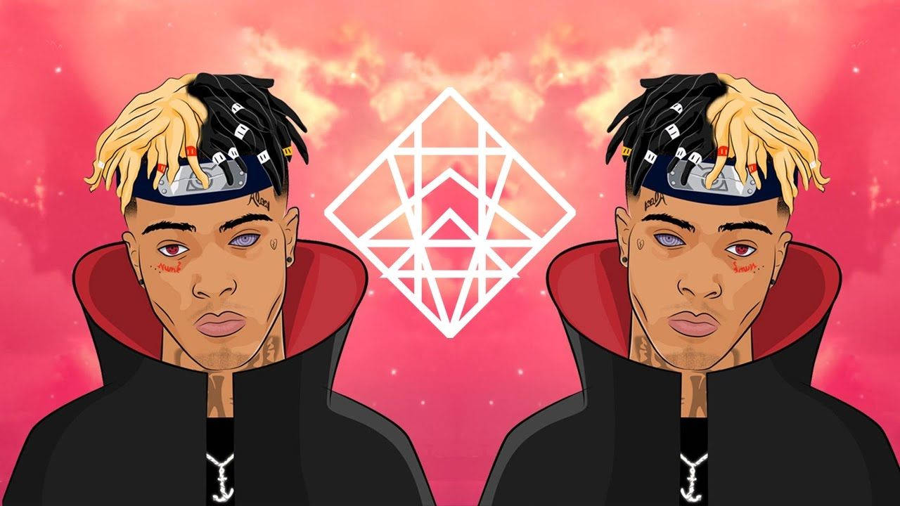 Artă anime Xxxtentacion din profil Fundal