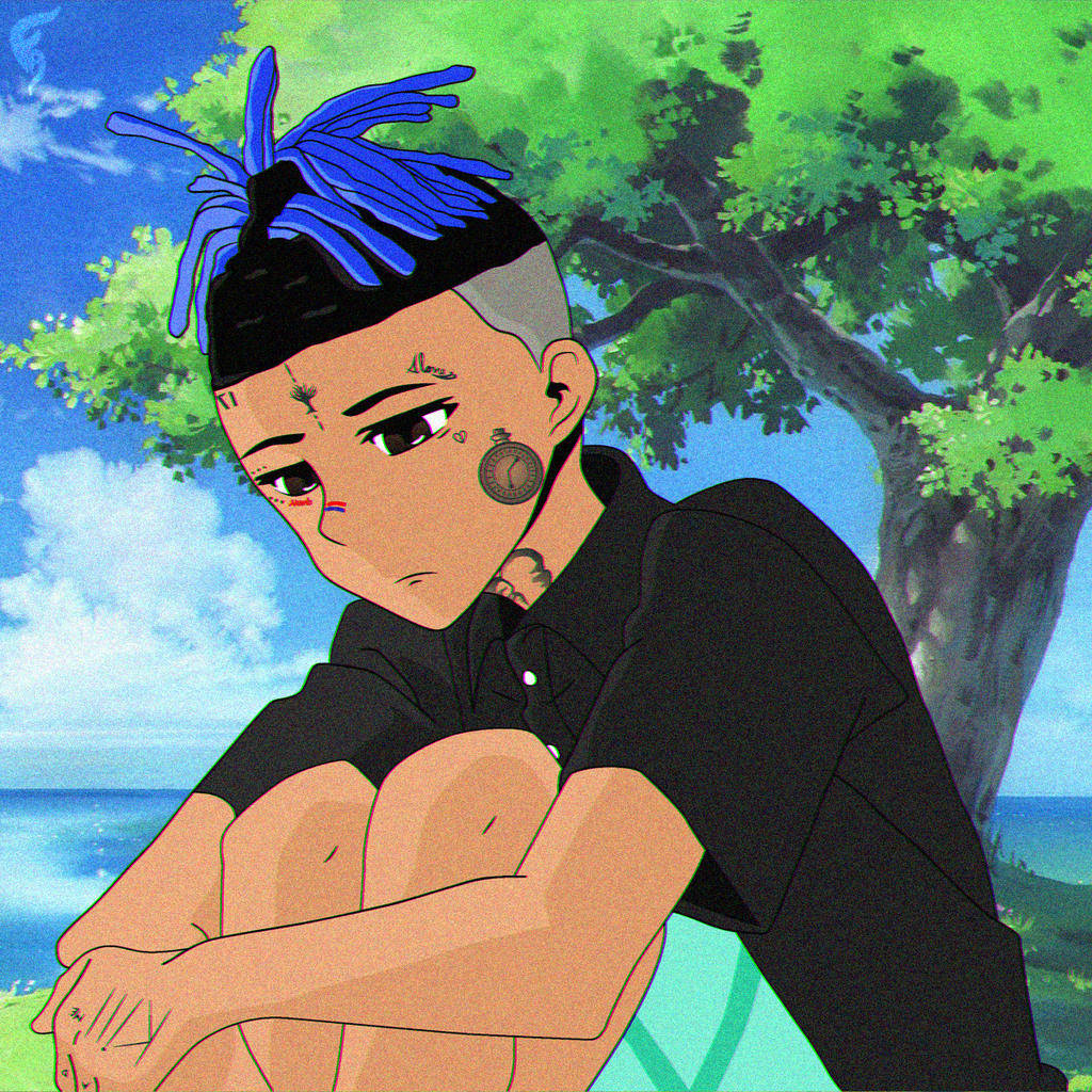 Artă anime Xxxtentacion Fundal