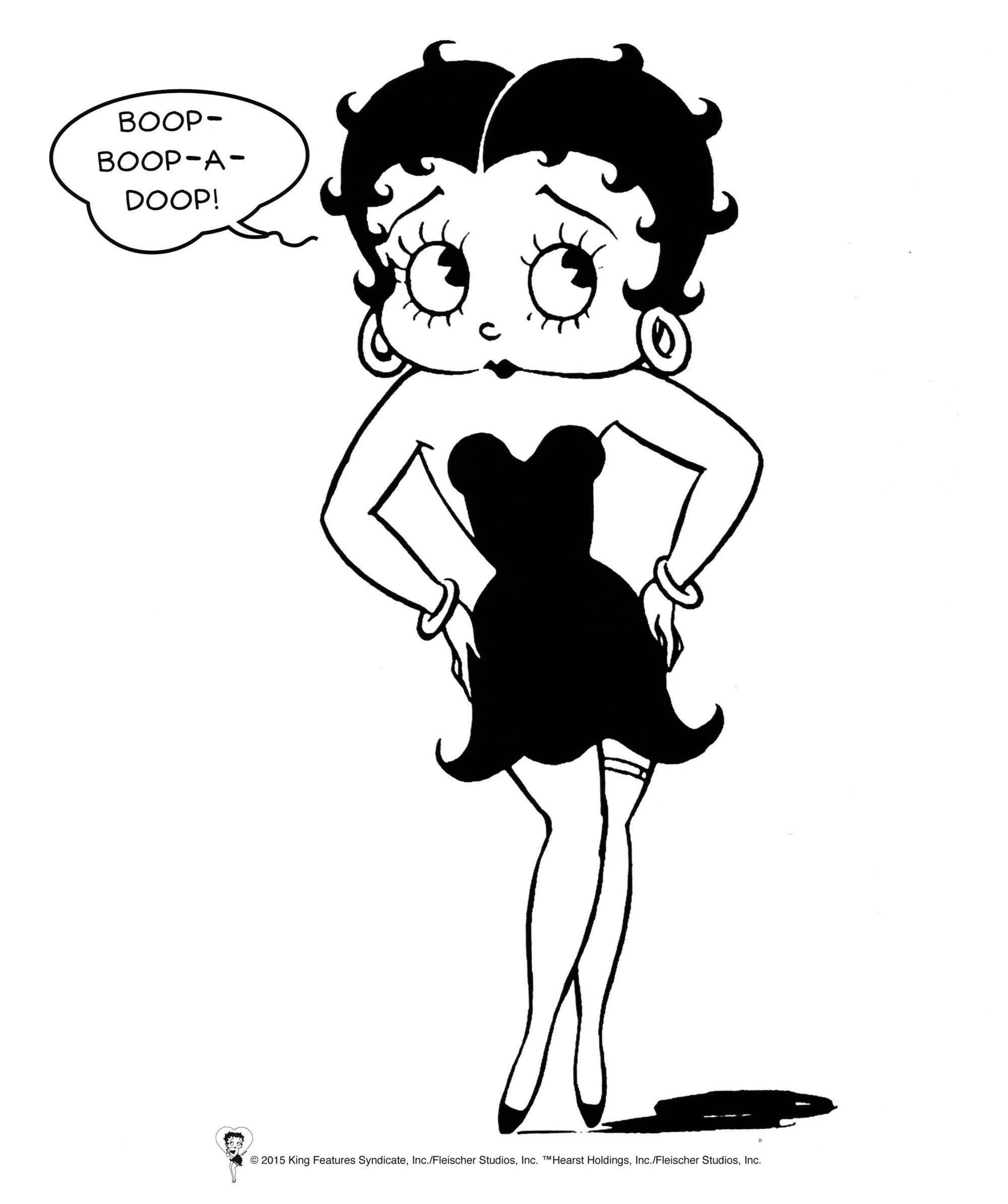 Artă Comică Betty Boop Fundal