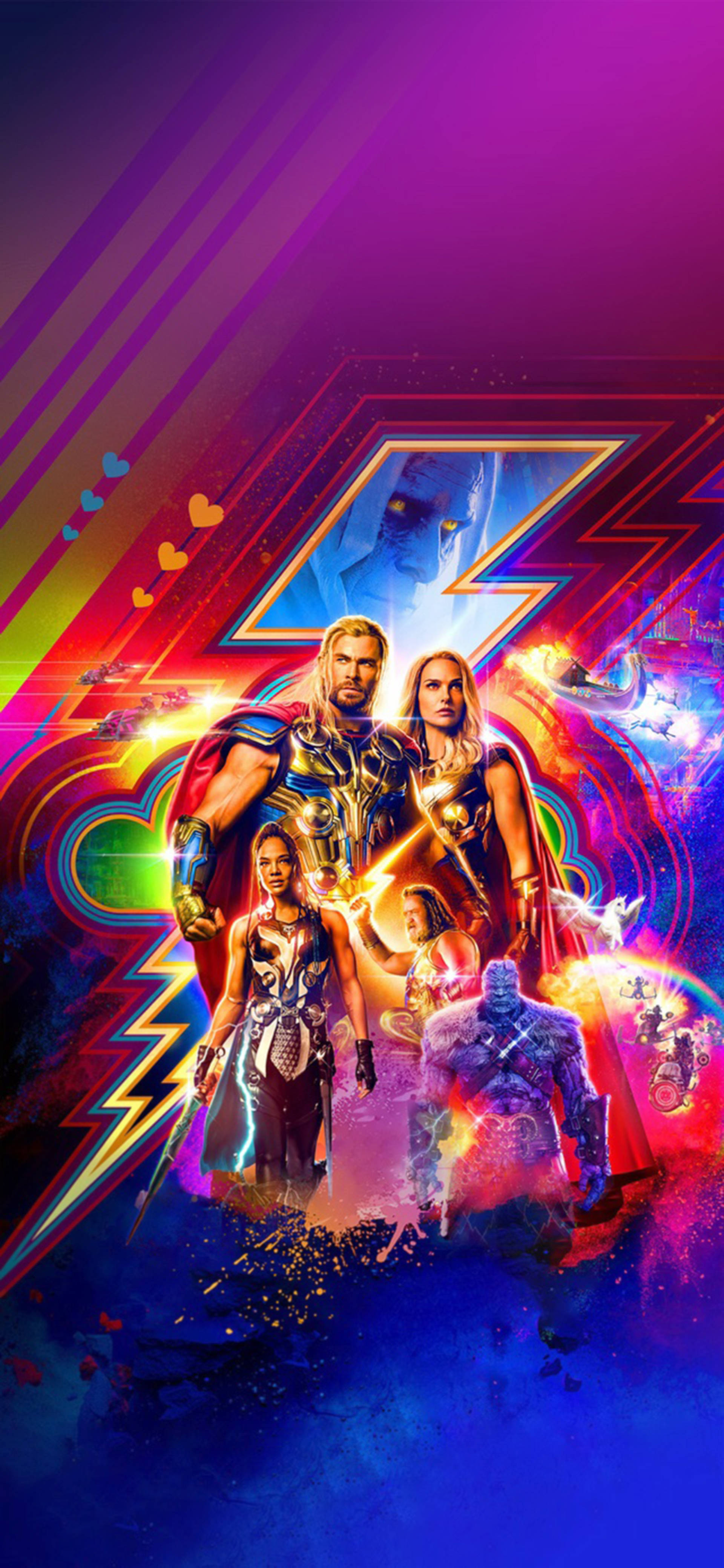 Artă Creativă Thor: Dragoste și Tunete Fundal