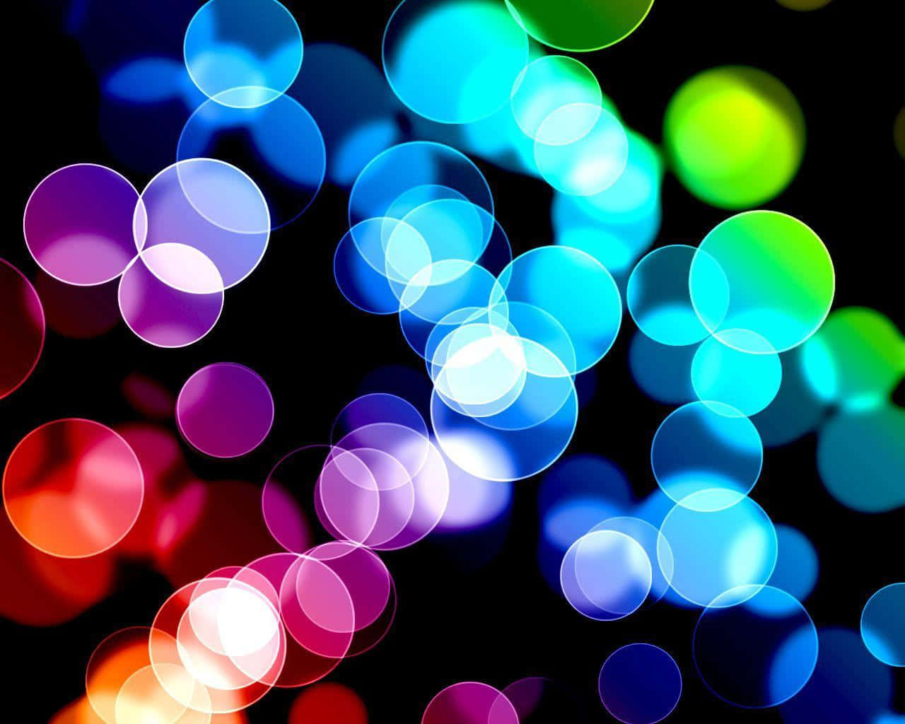 Artă digitală cu lumină estompată în culori reci, abstract Fundal