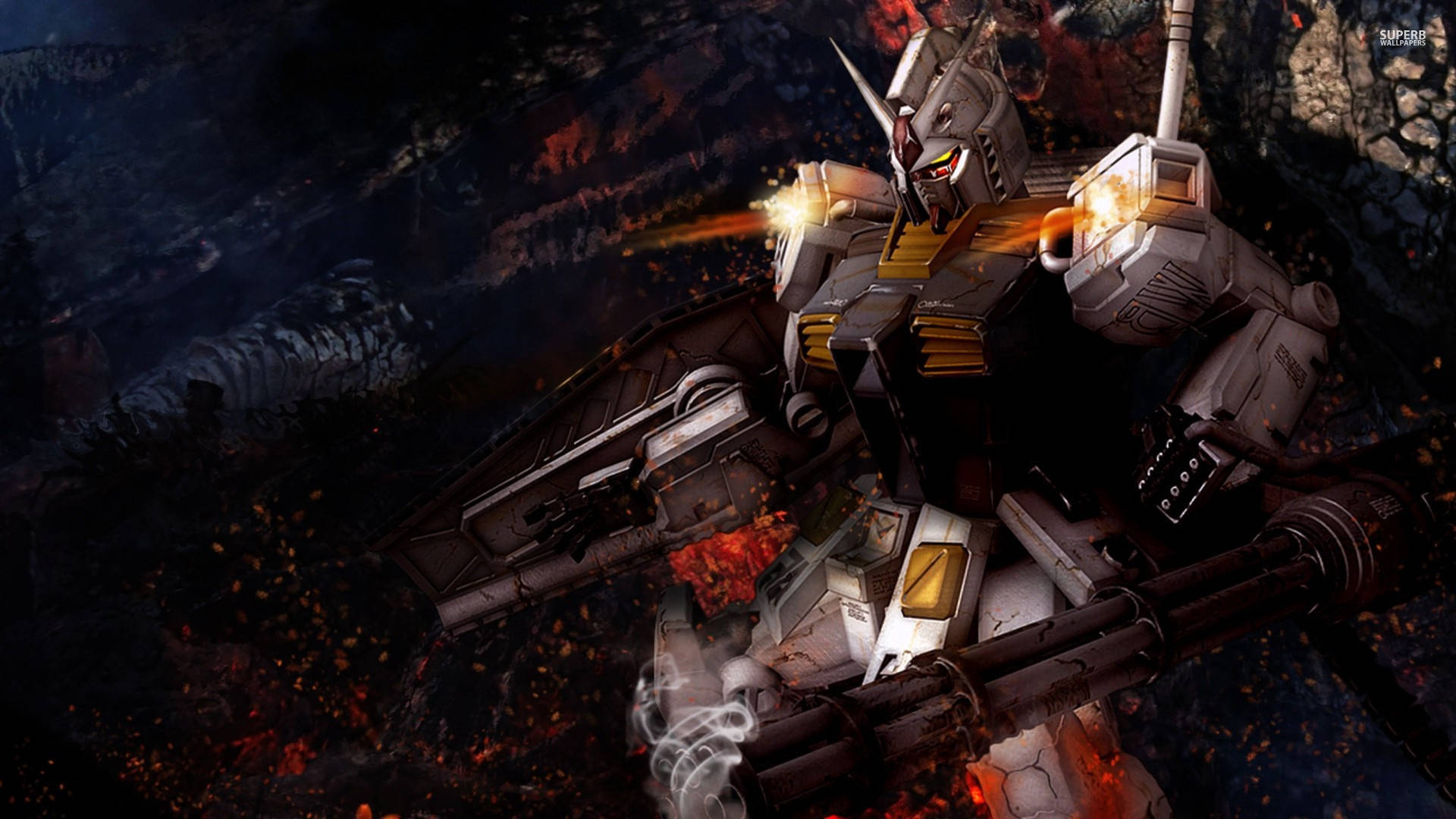 Artă Digitală Mobile Suit Gundam Fundal