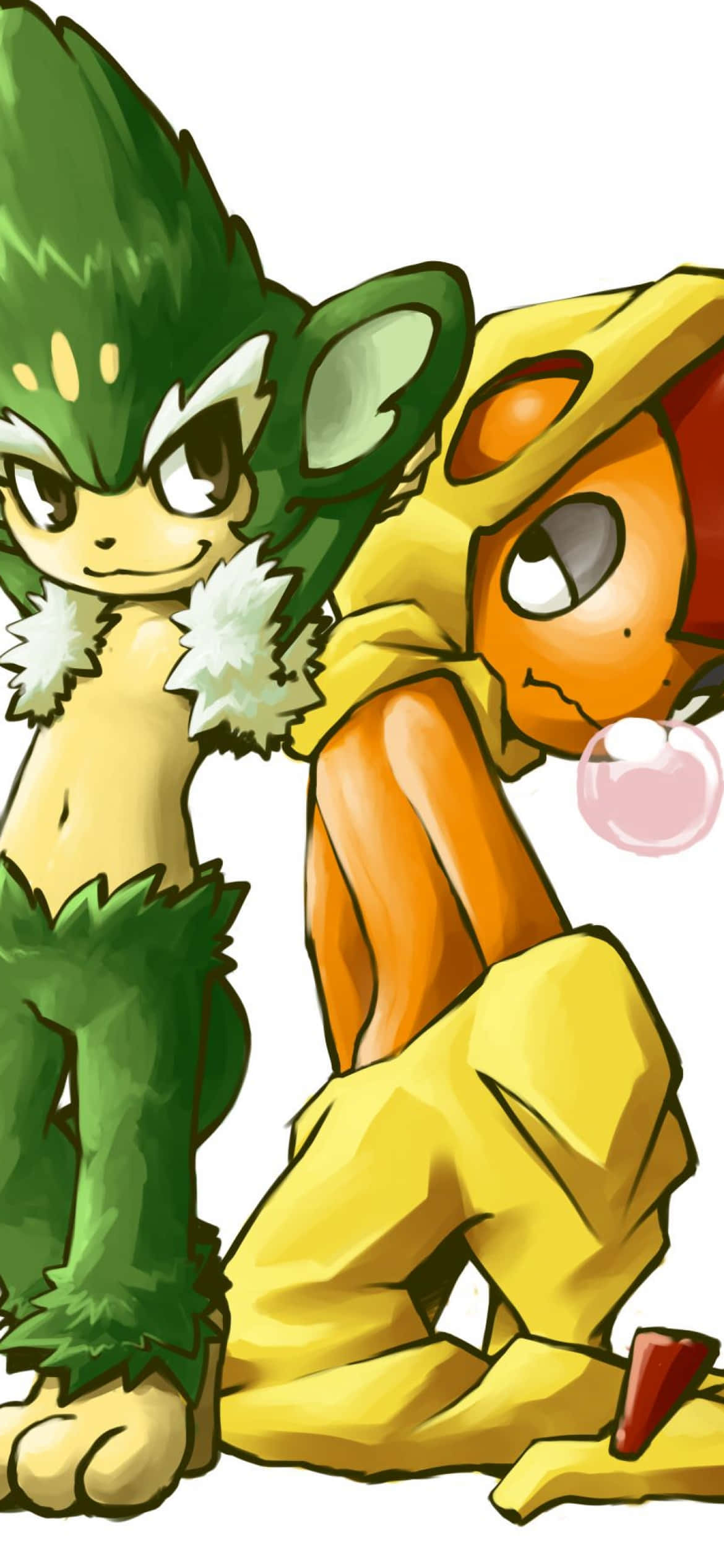 Artă Drăguță Simisage și Scrafty Fundal