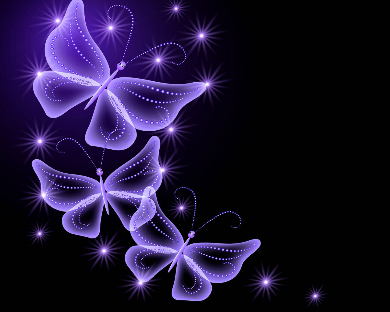 Artă estetică fluturi violet închis Fundal