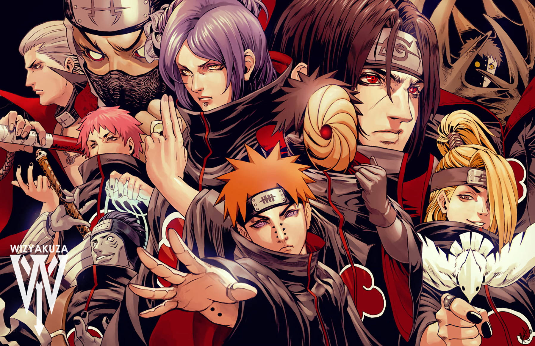 Artă Fan Naruto Pain Shippuden Fundal
