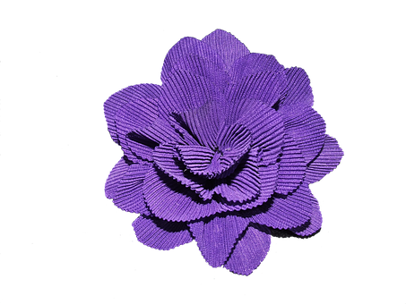 Artă florală din hârtie ondulată mov — Flori Fundal