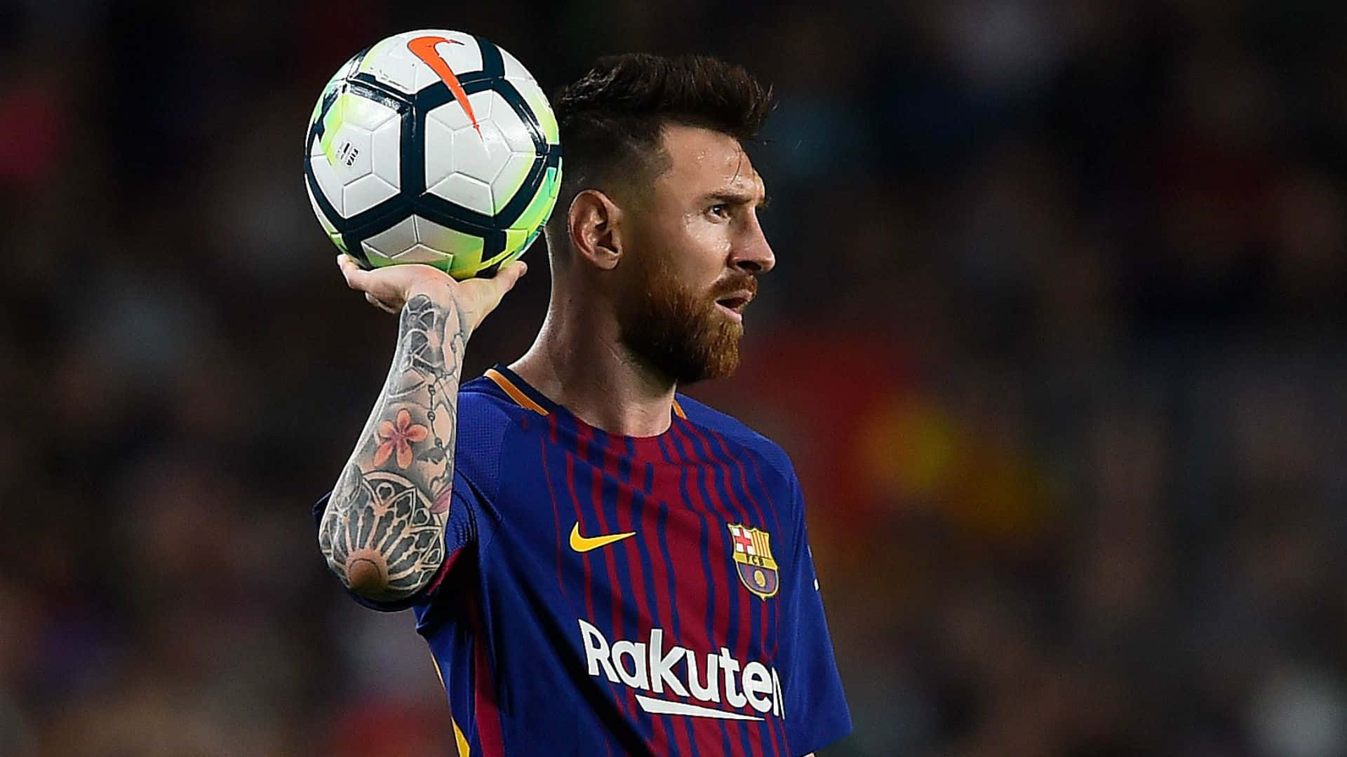 "Arta Fotbalului: Lionel Messi" Fundal