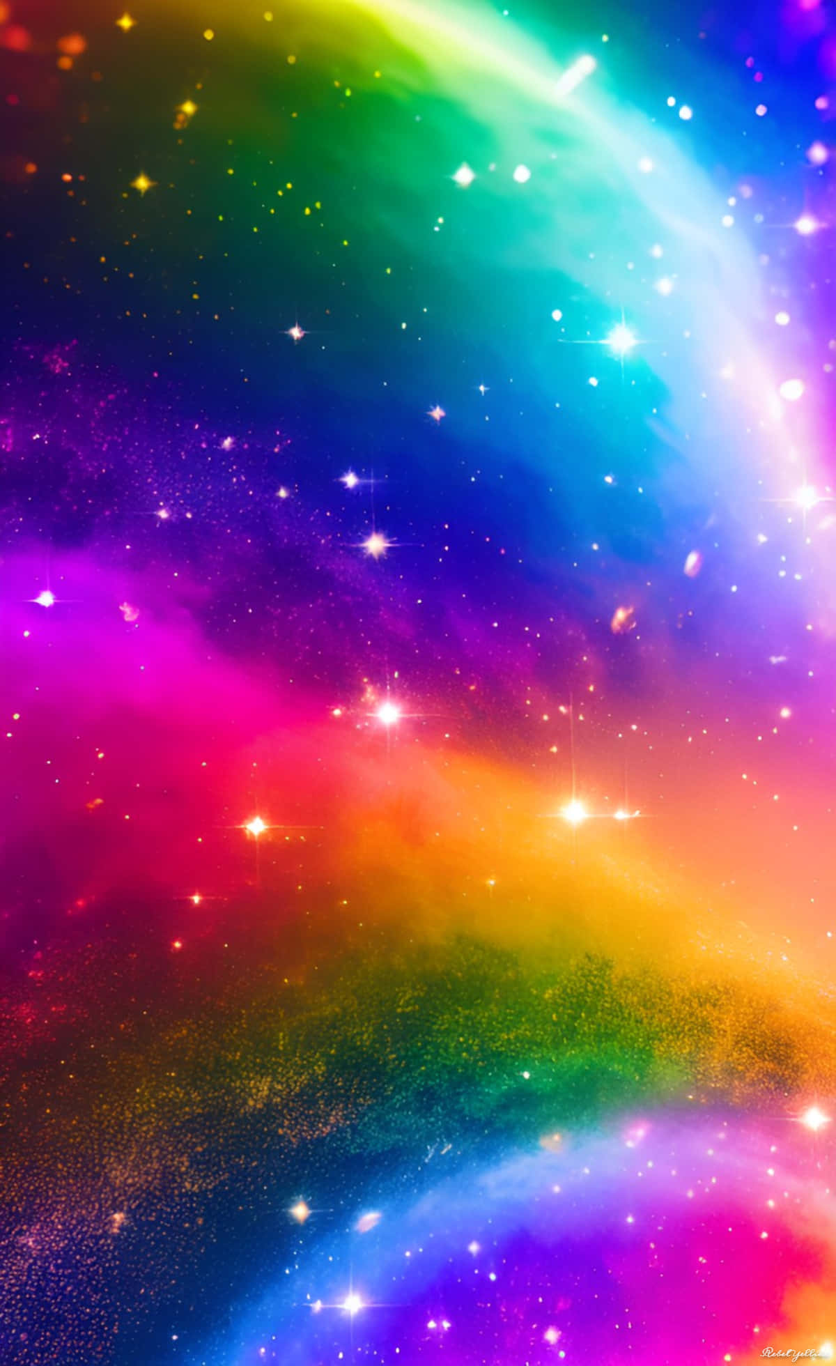 Artă Galaxie Mistică Fundal
