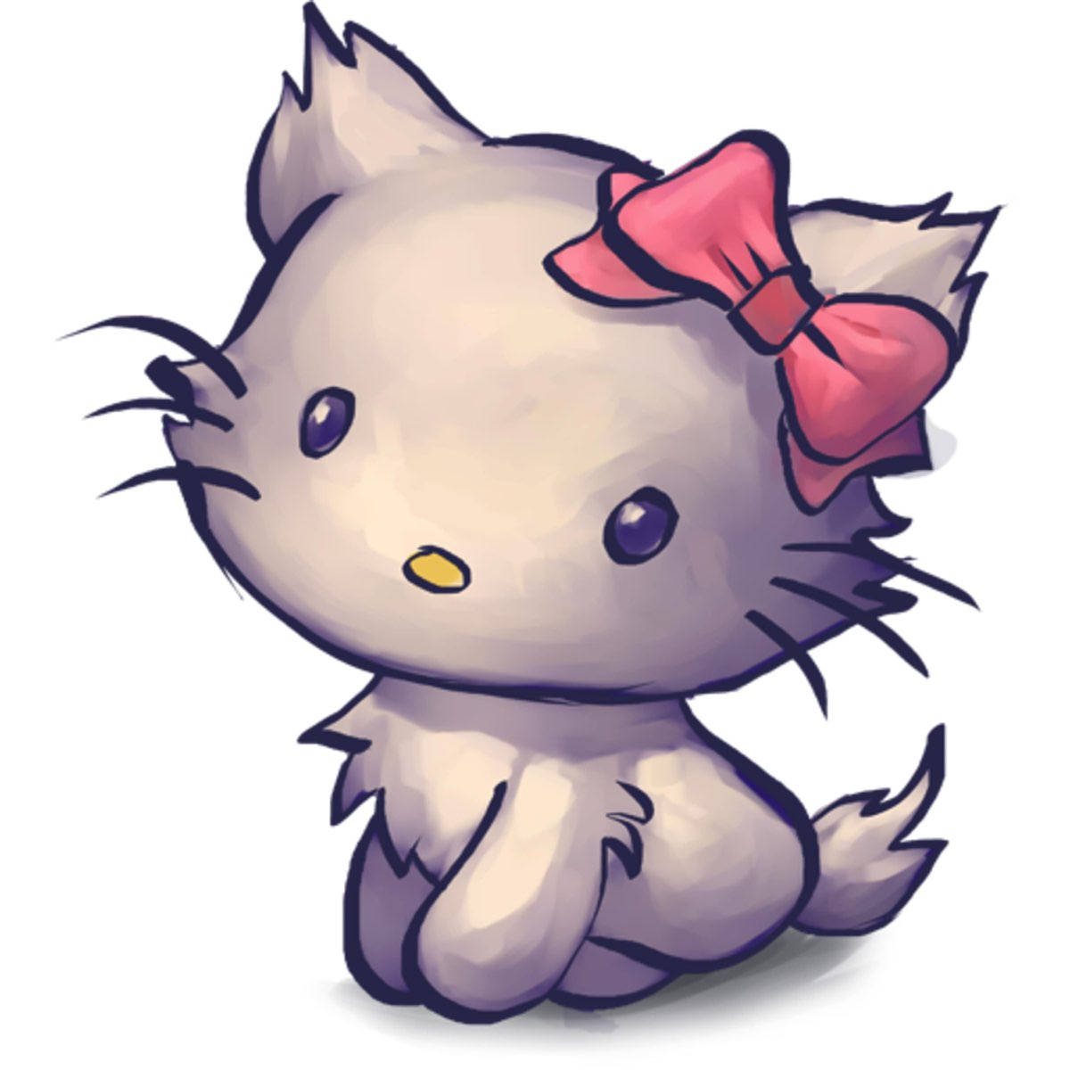 Arta grafică Hello Kitty de Halloween Fundal