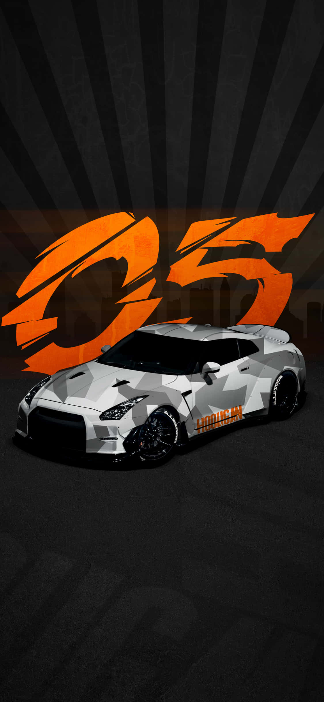 Artă iPhone Nissan 350Z Fundal