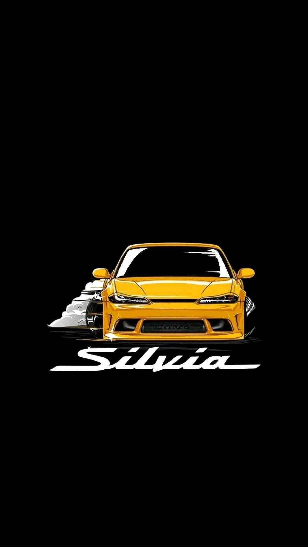 Artă JDM estetică Nissan Silvia Fundal
