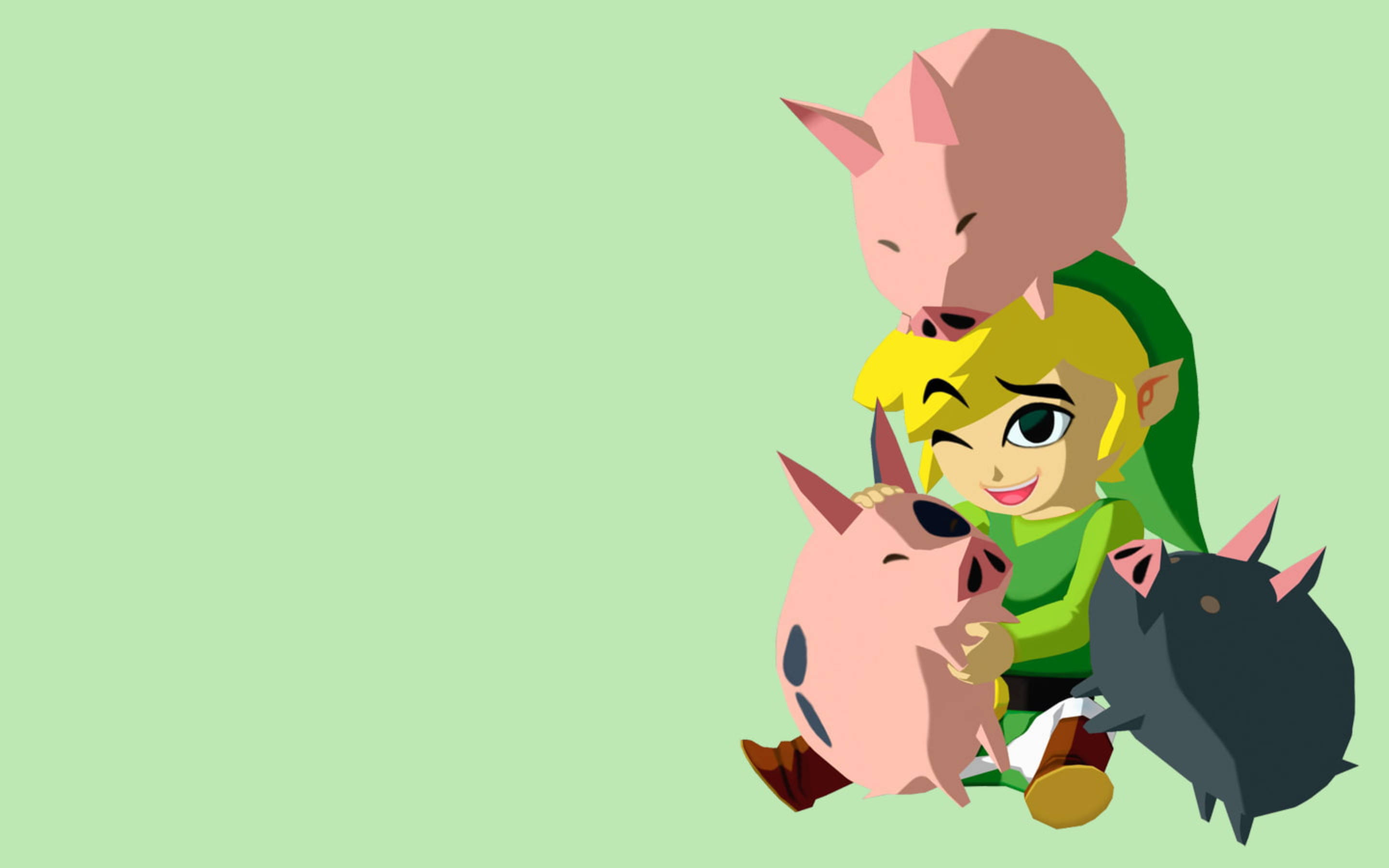Arta Legend Of Zelda Atacul Purcelușilor Fundal
